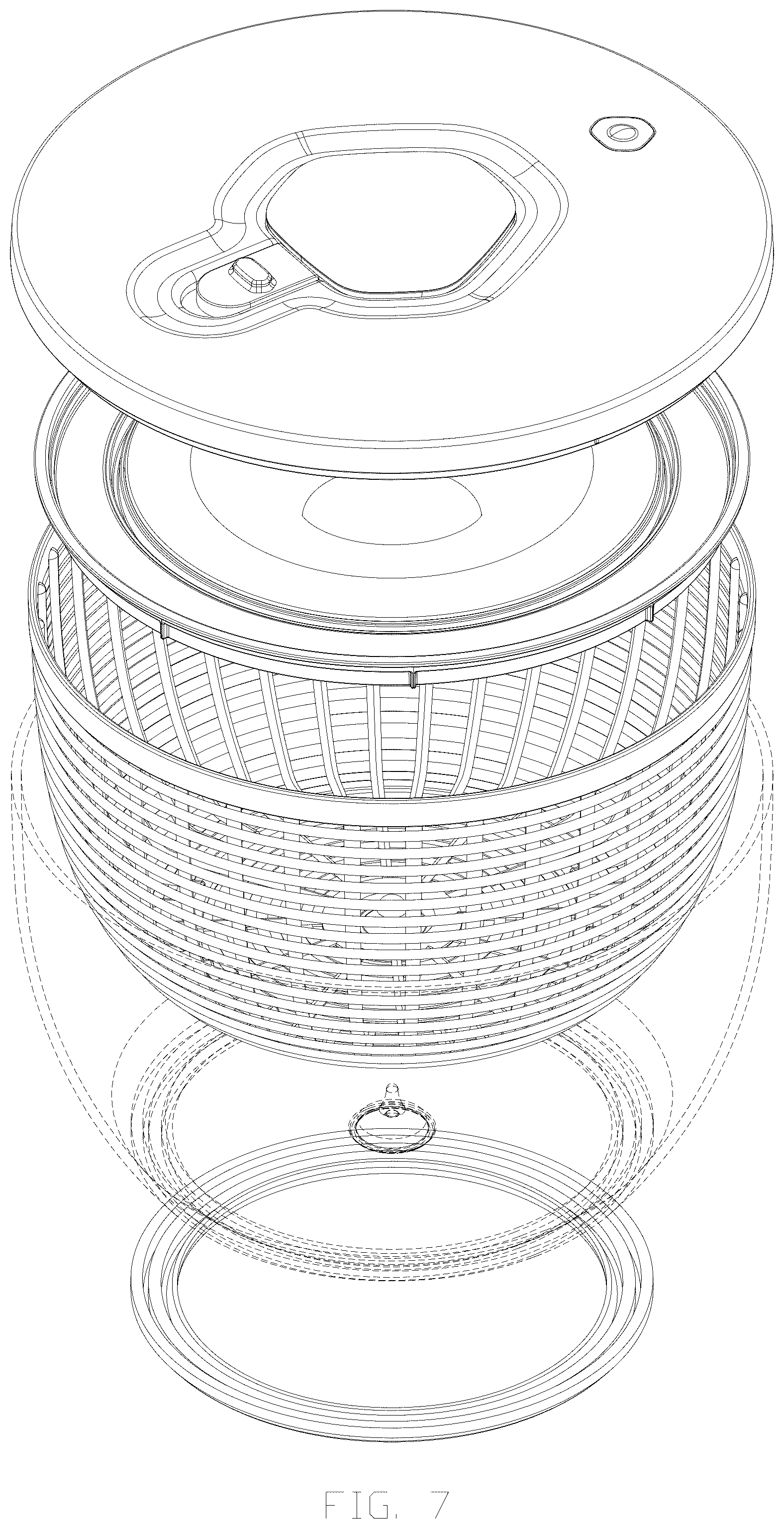 Patent USD1043271 Figure 7 – Dehydrator