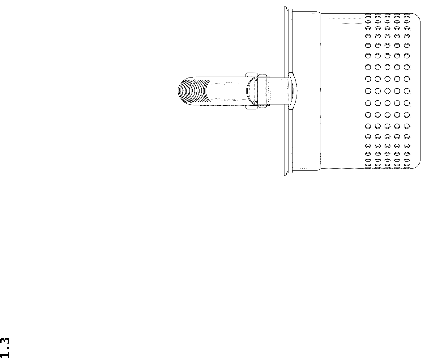 Patent USD1043272 Figure 3 – Potato masher