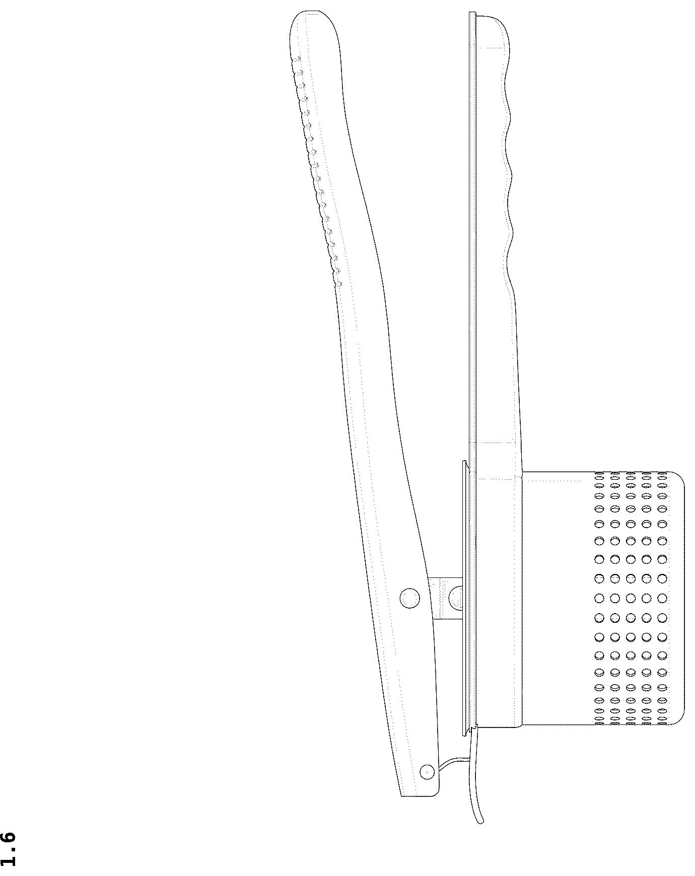 Patent USD1043272 Figure 6 – Potato masher