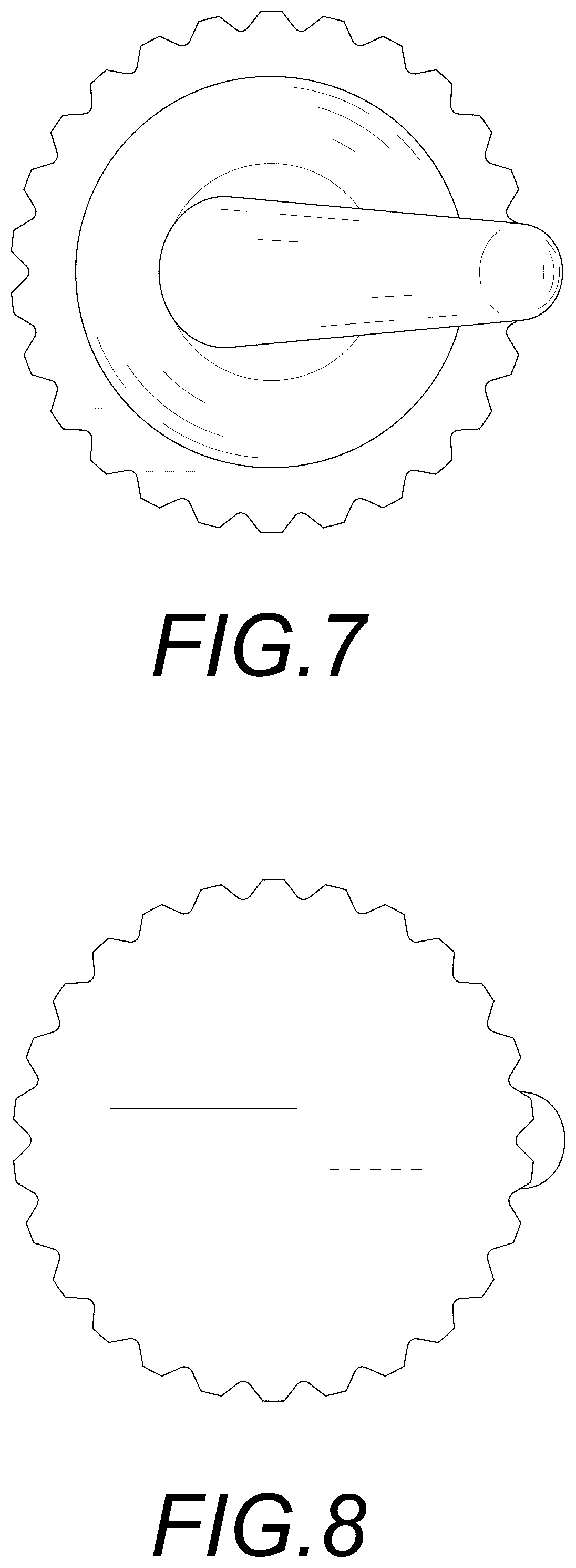 Patent USD1043276 Figure 7 – Granite mortar and pestle