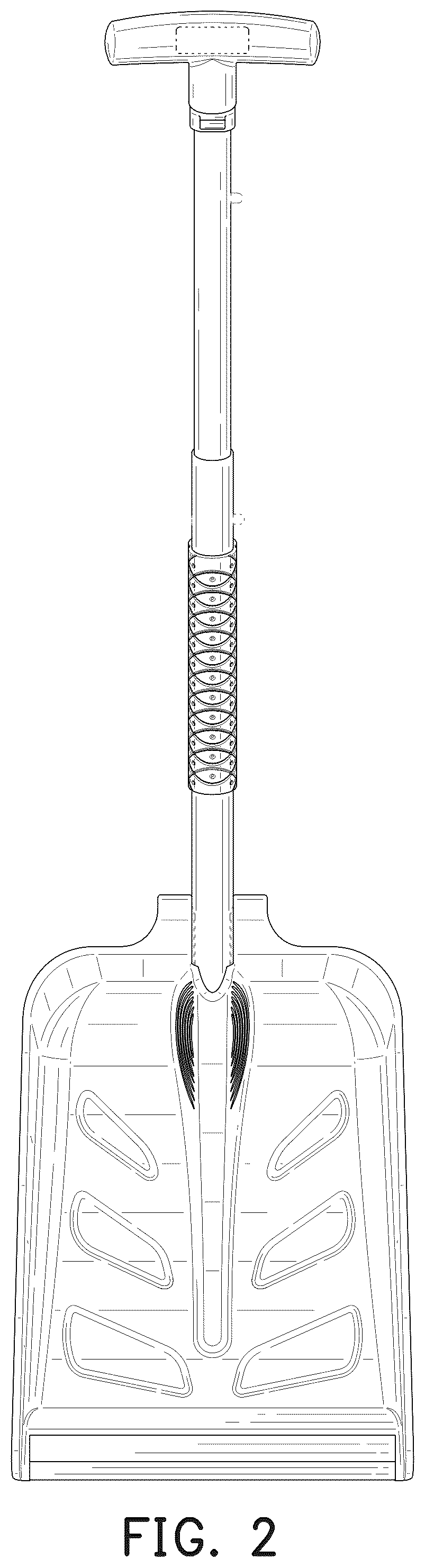 Patent USD1043280 Figure 2 – Foldable shovel