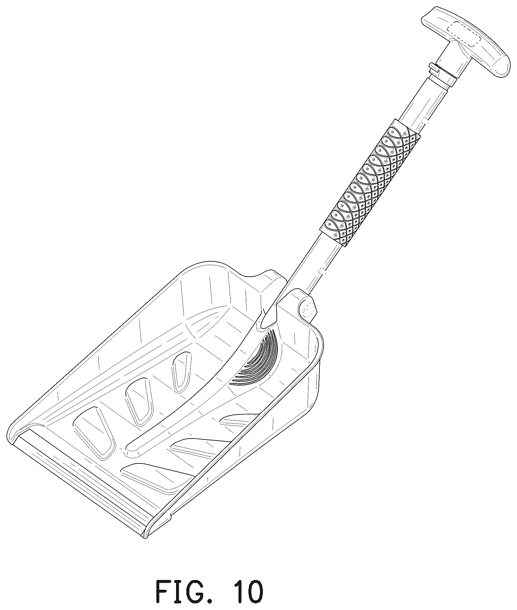 Patent USD1043280 Figure 10 – Foldable shovel