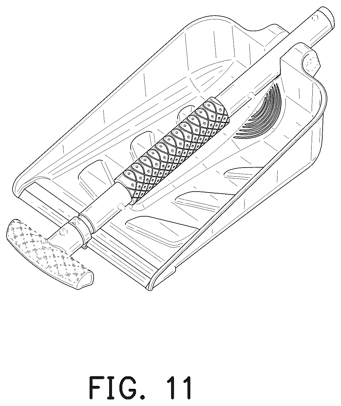 Patent USD1043280 Figure 11 – Foldable shovel