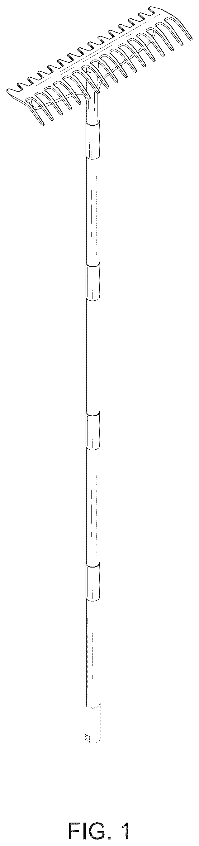Patent USD1043281 — Bow rake — Figure 1