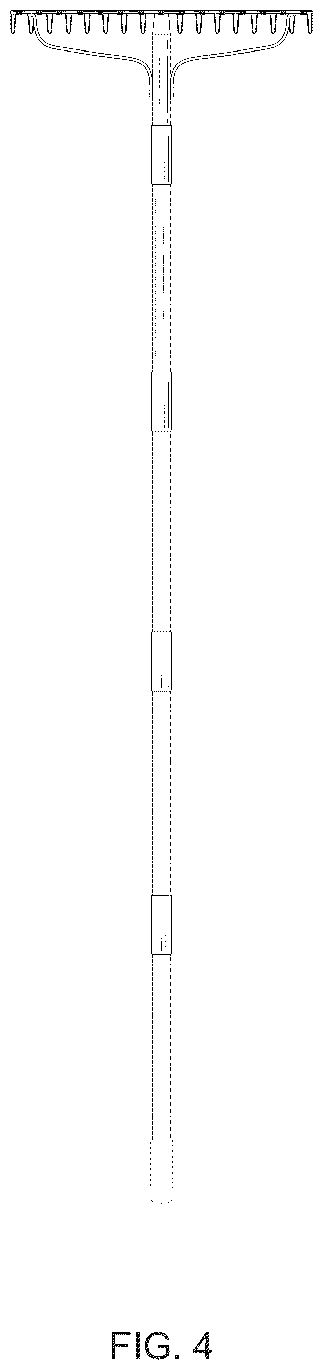 Patent USD1043281 Figure 4 – Bow rake