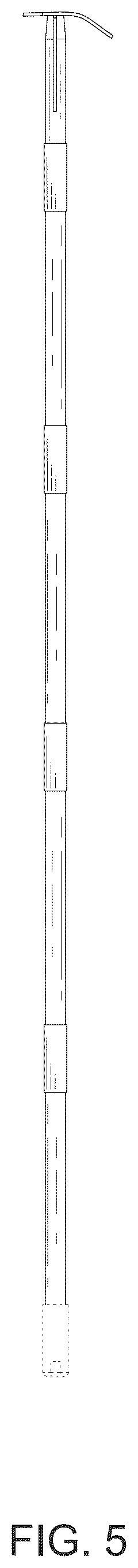 Patent USD1043281 Figure 5 – Bow rake