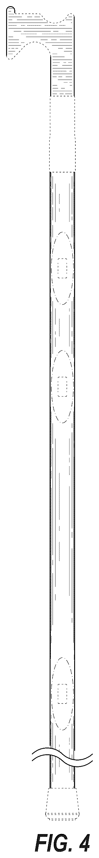 Patent USD1043282 Figure 4 – Railroad brake stick