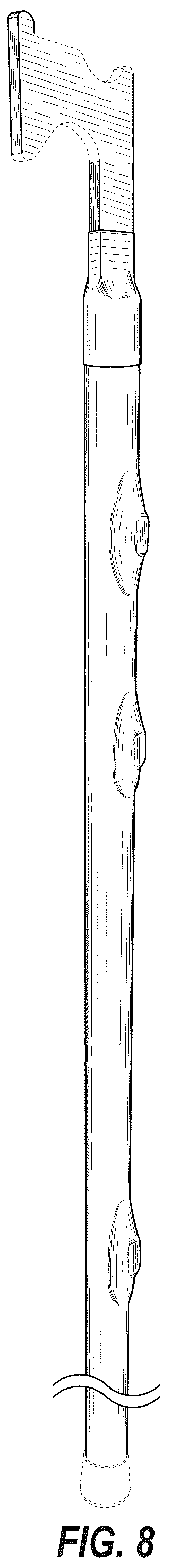 Patent USD1043282 Figure 7 – Railroad brake stick