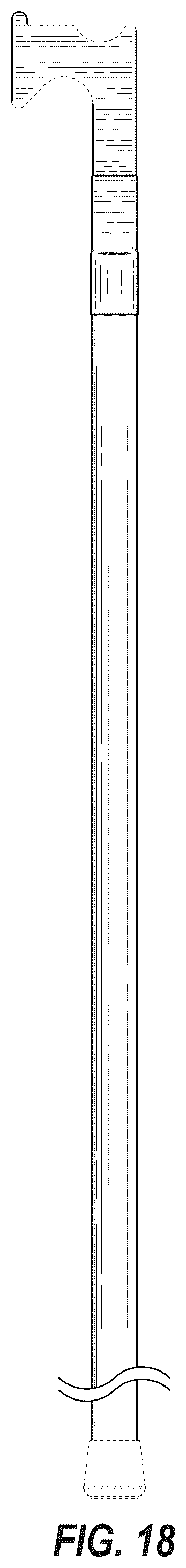 Patent USD1043282 Figure 16 – Railroad brake stick