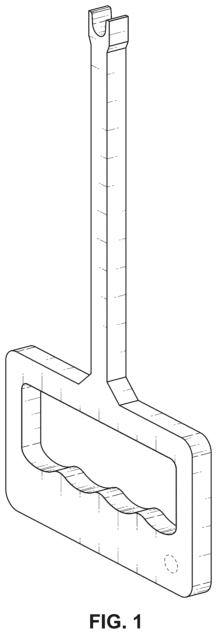 Patent USD1043283 Figure 1 – Band replacement tool