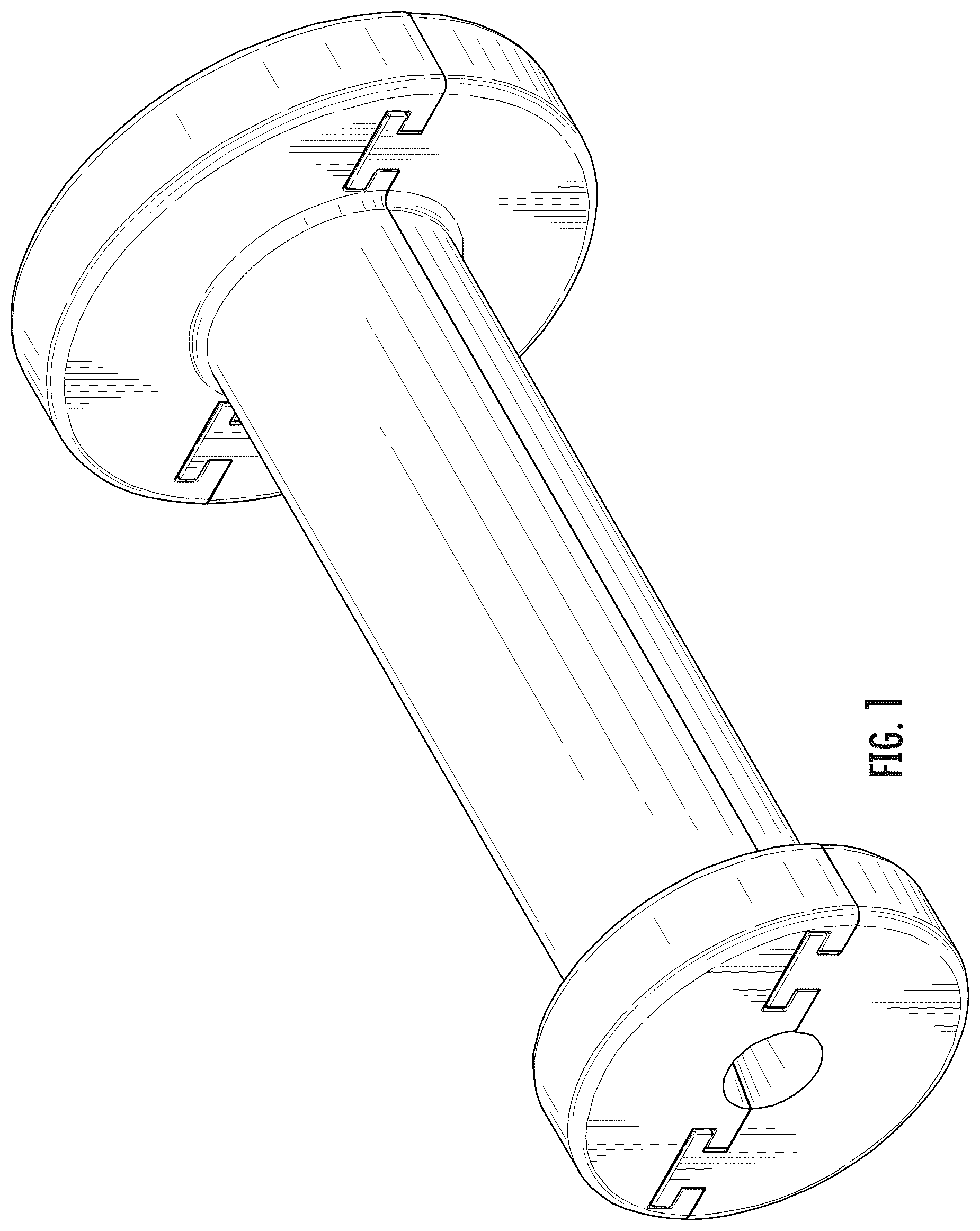 Patent USD1043284 Figure 1 – Line straightening hand tool