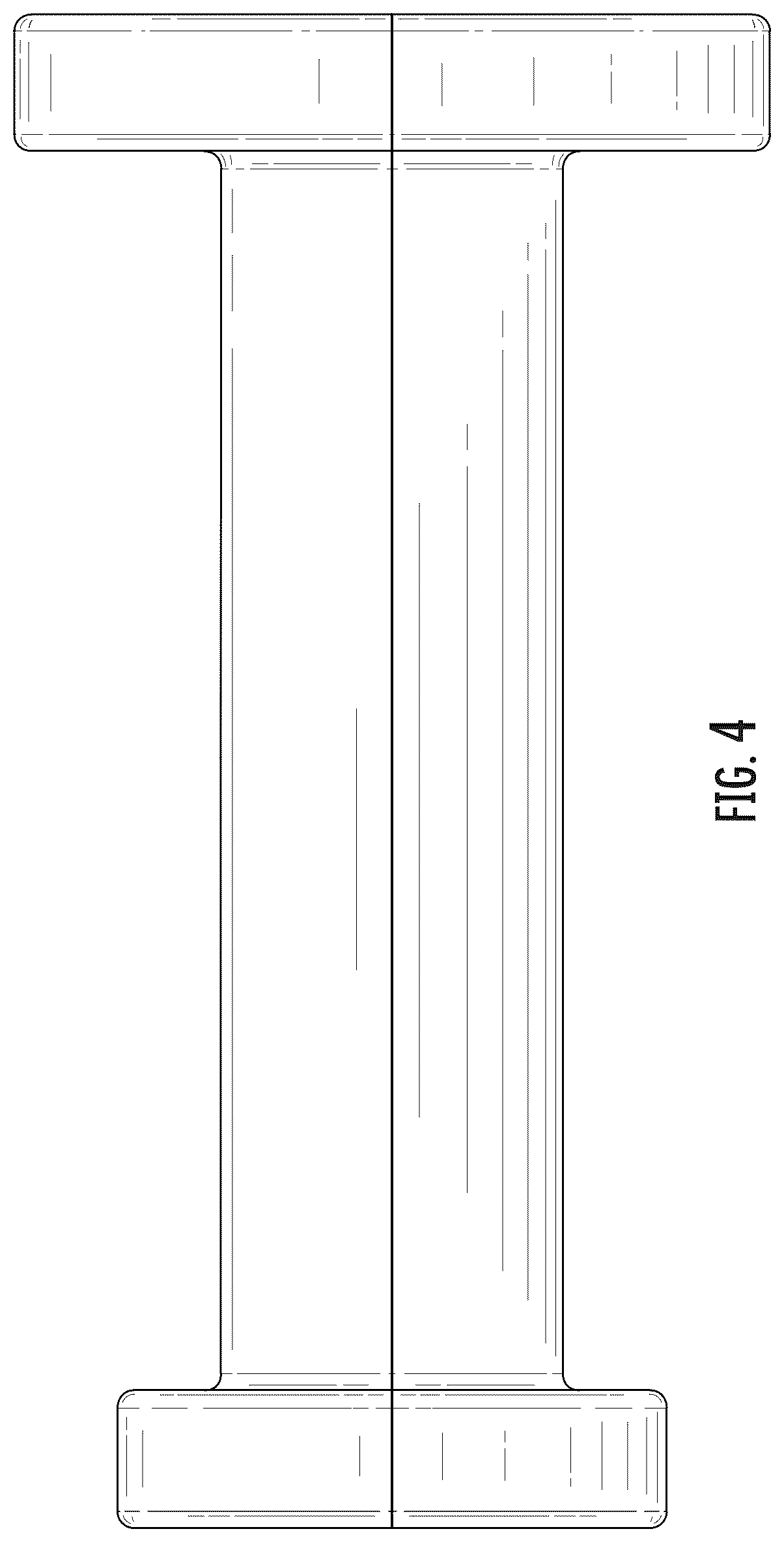 Patent USD1043284 Figure 3 – Line straightening hand tool