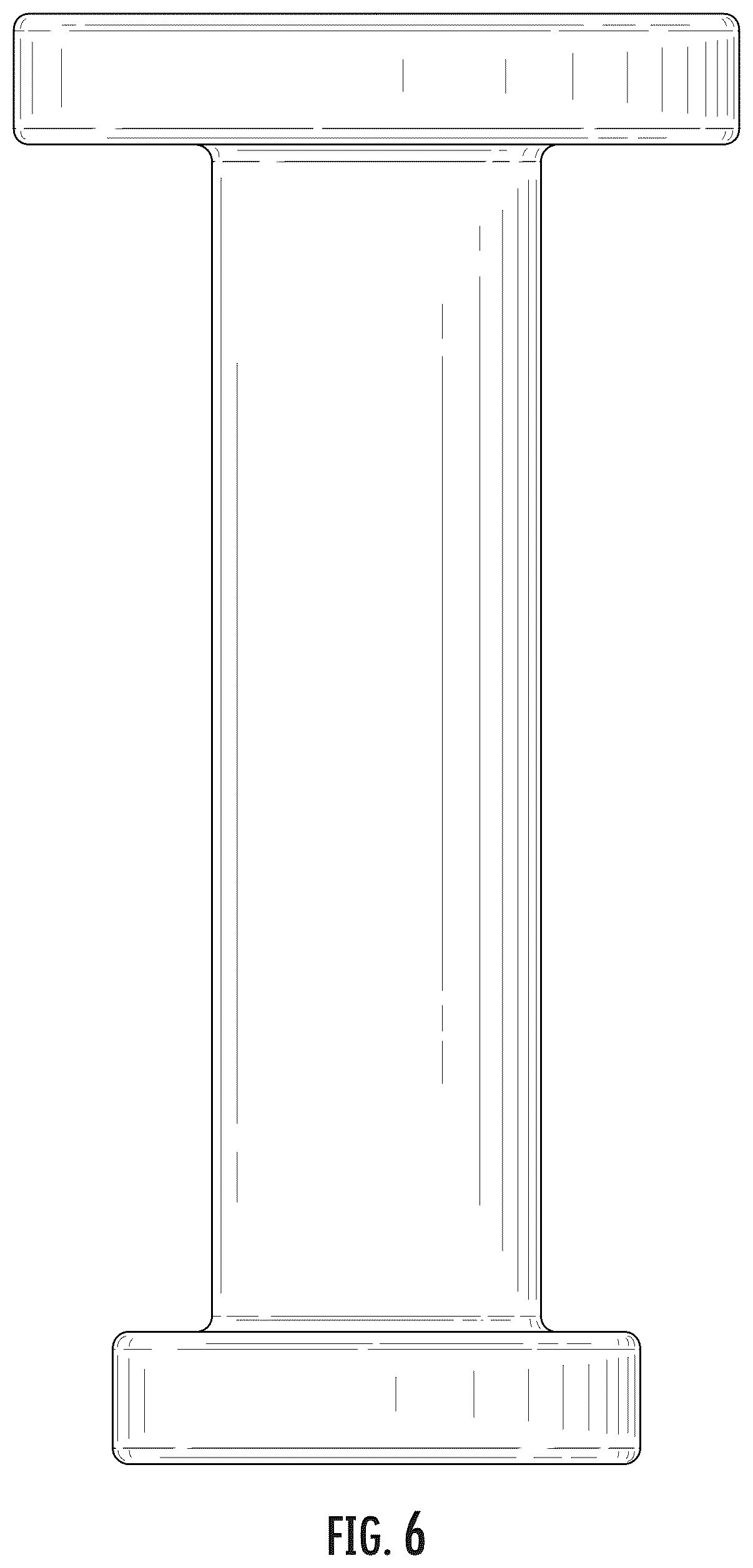 Patent USD1043284 Figure 5 – Line straightening hand tool