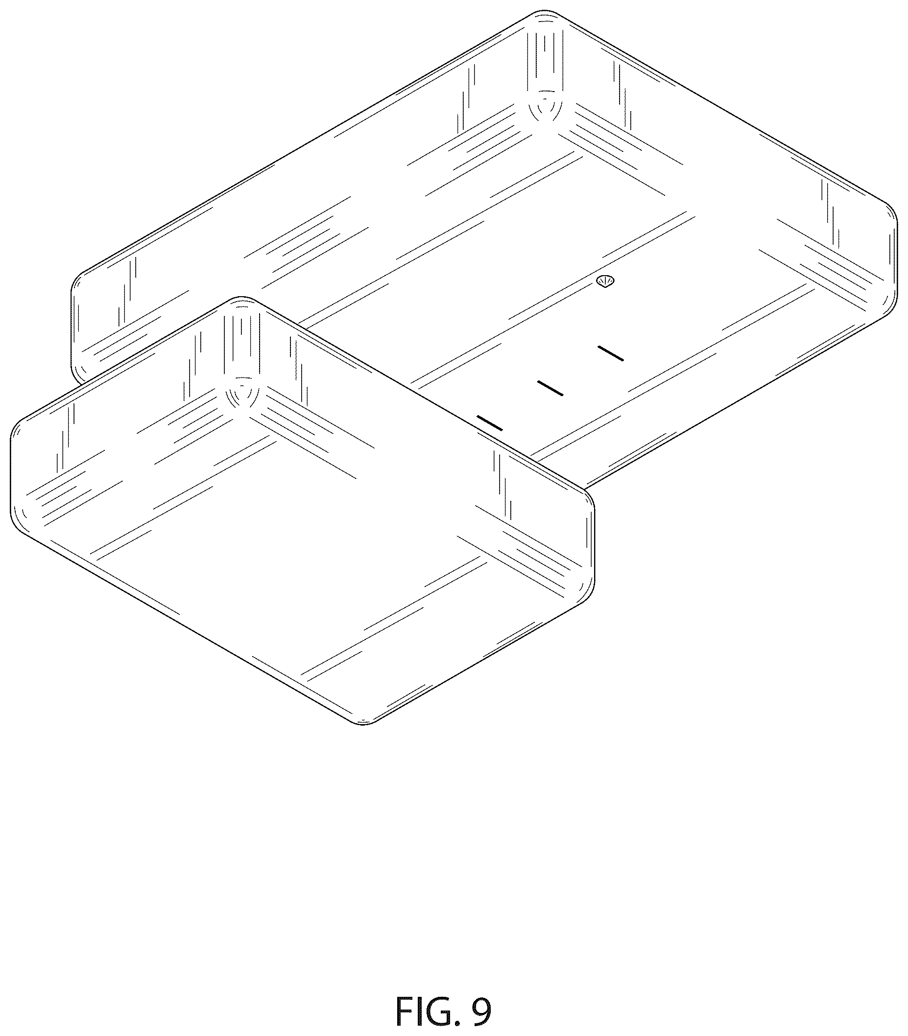 Patent USD1043286 Figure 7 – Cement board marking tool