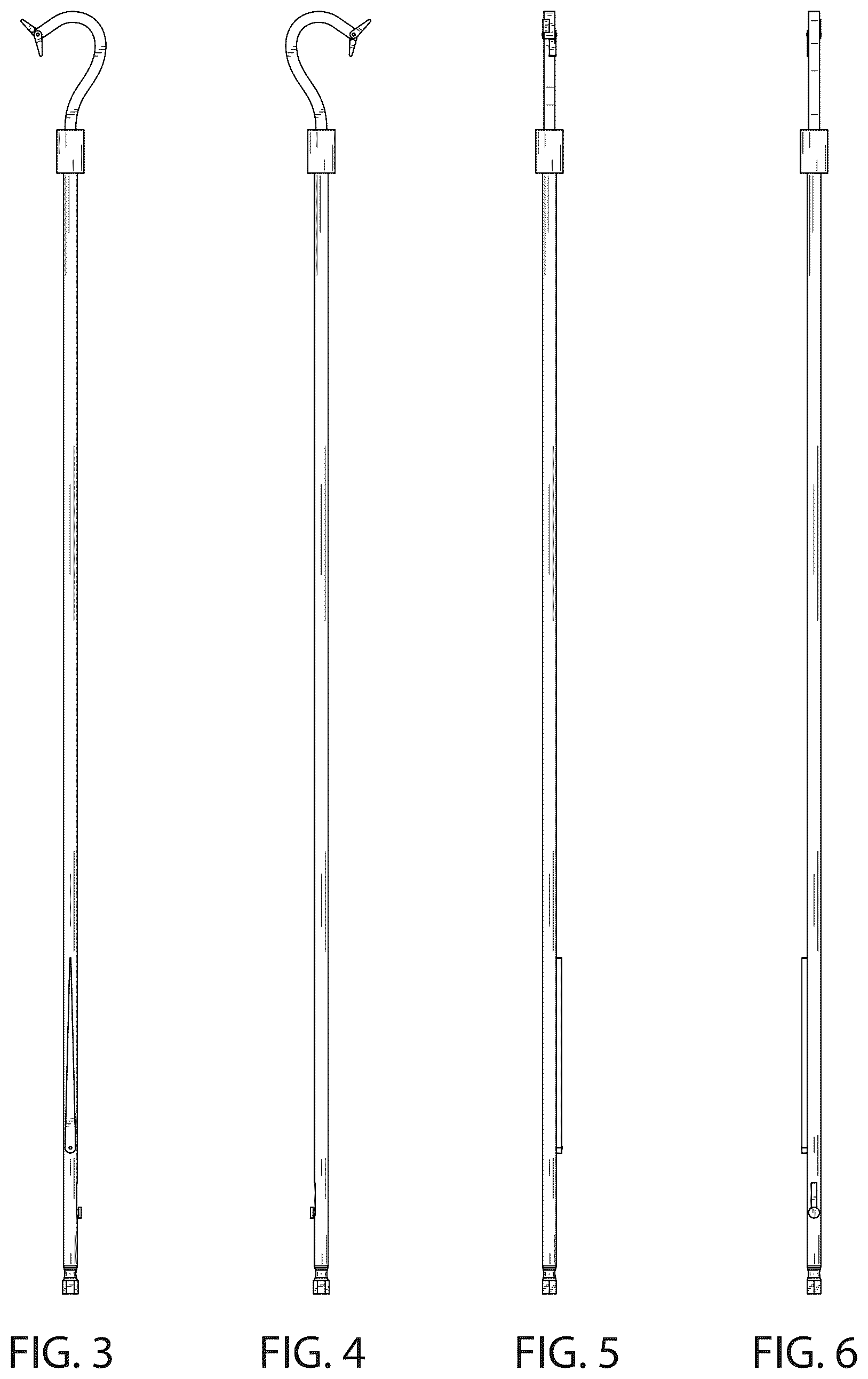 Patent USD1043287 Figure 2 – Shade actuator rod