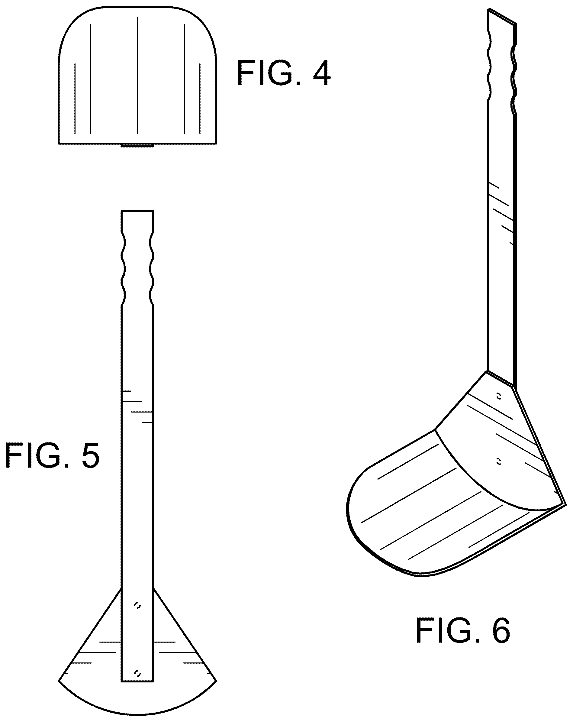 Patent USD1043291 Figure 2 – Stucco lifter
