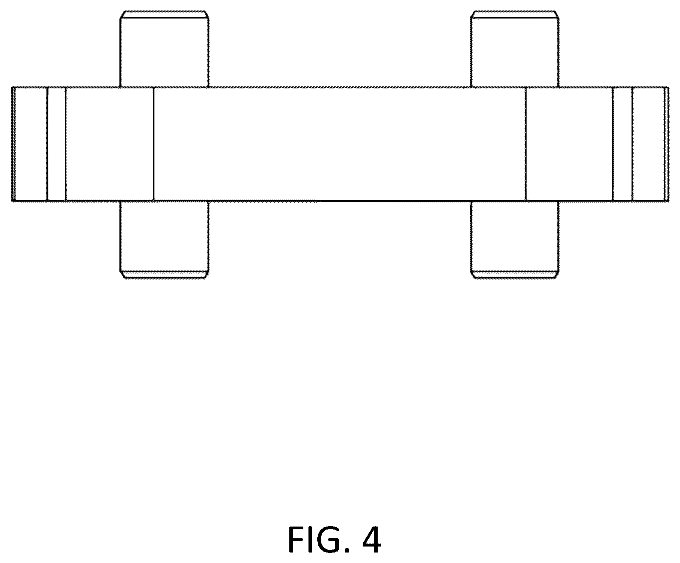 Patent USD1043293 Figure 4 – Press jaw