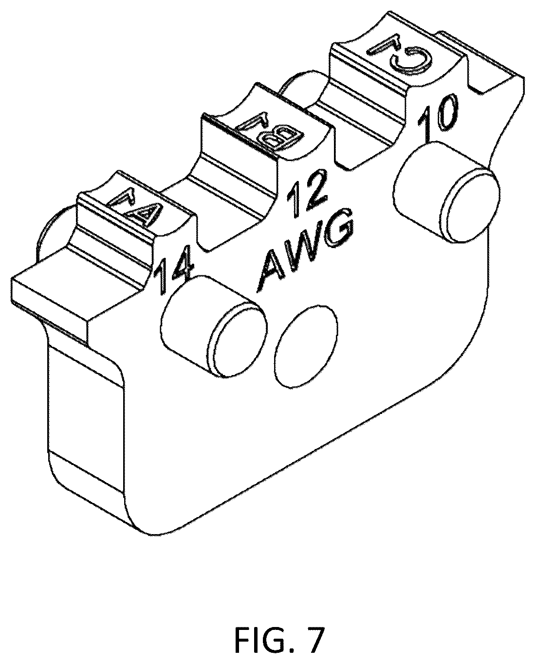Patent USD1043293 Figure 7 – Press jaw