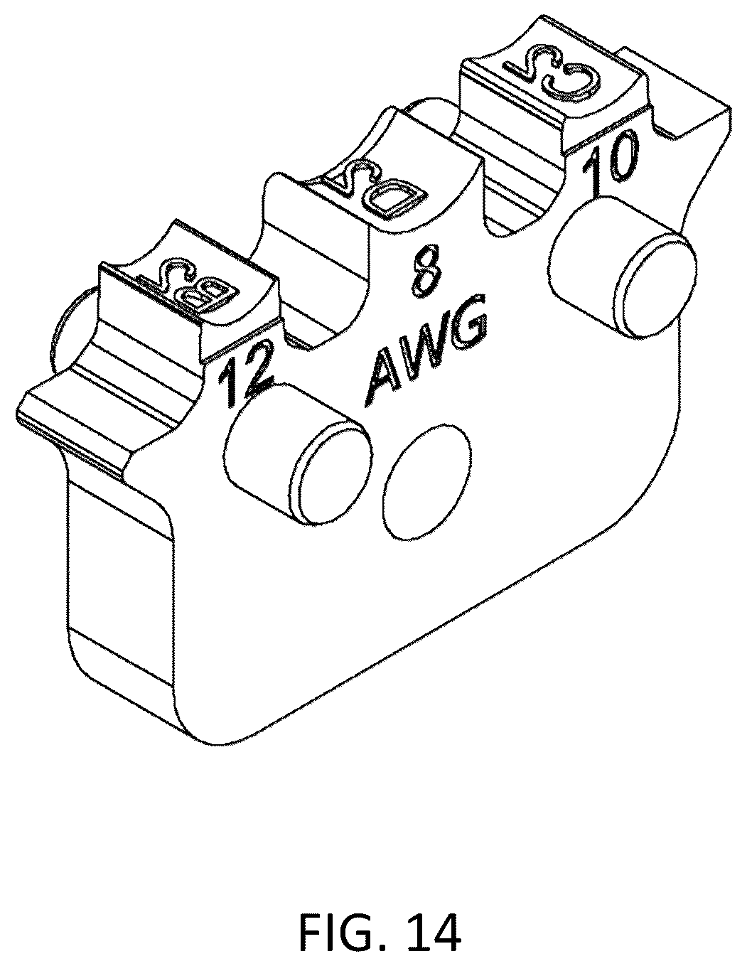 Patent USD1043293 Figure 14 – Press jaw