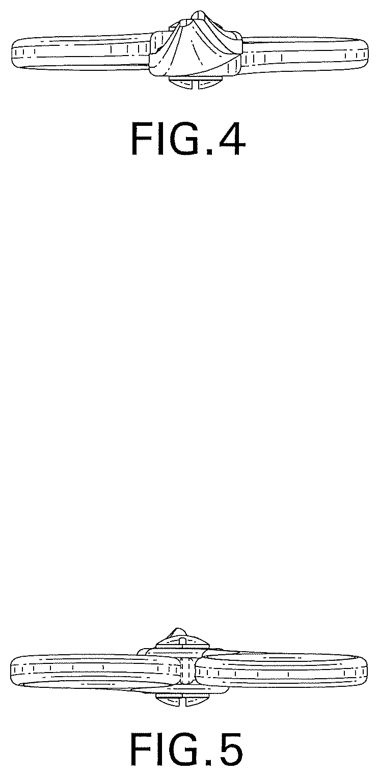Patent USD1043295 Figure 4 – Hair cutting shear