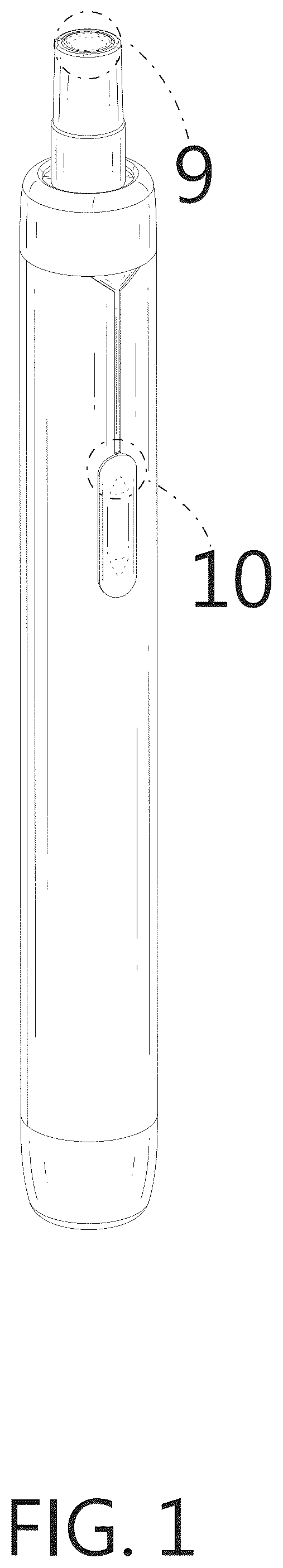 Patent USD1043296 Figure 1 – Electric screwdriver