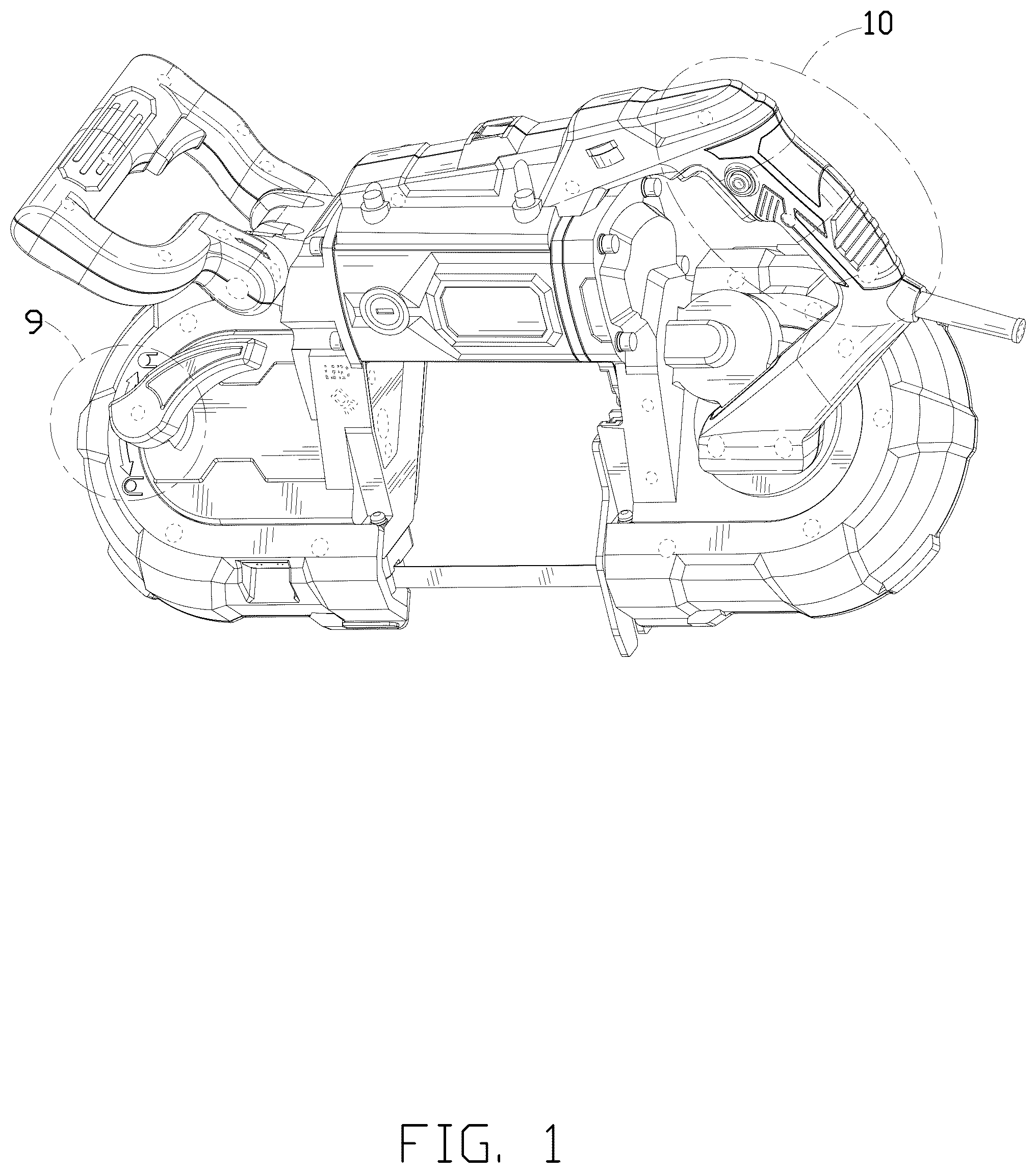 Patent USD1043298 — Metal cutting machine — Figure 1