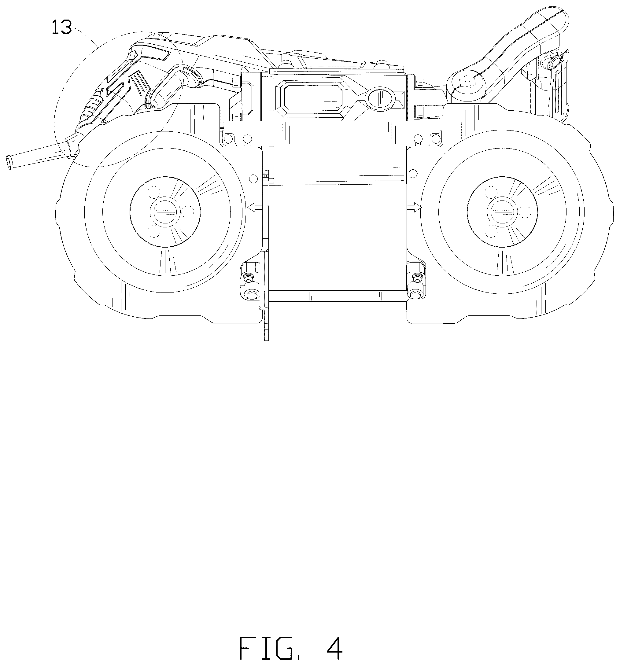 Patent USD1043298 Figure 4 – Metal cutting machine