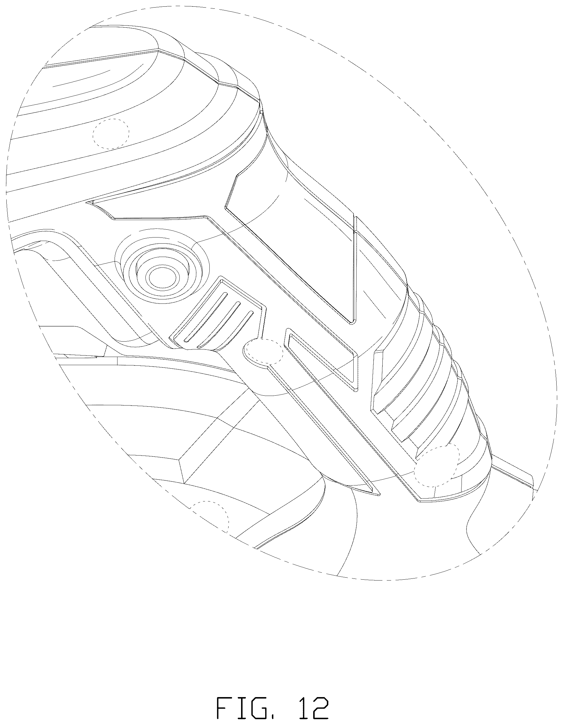 Patent USD1043298 Figure 12 – Metal cutting machine