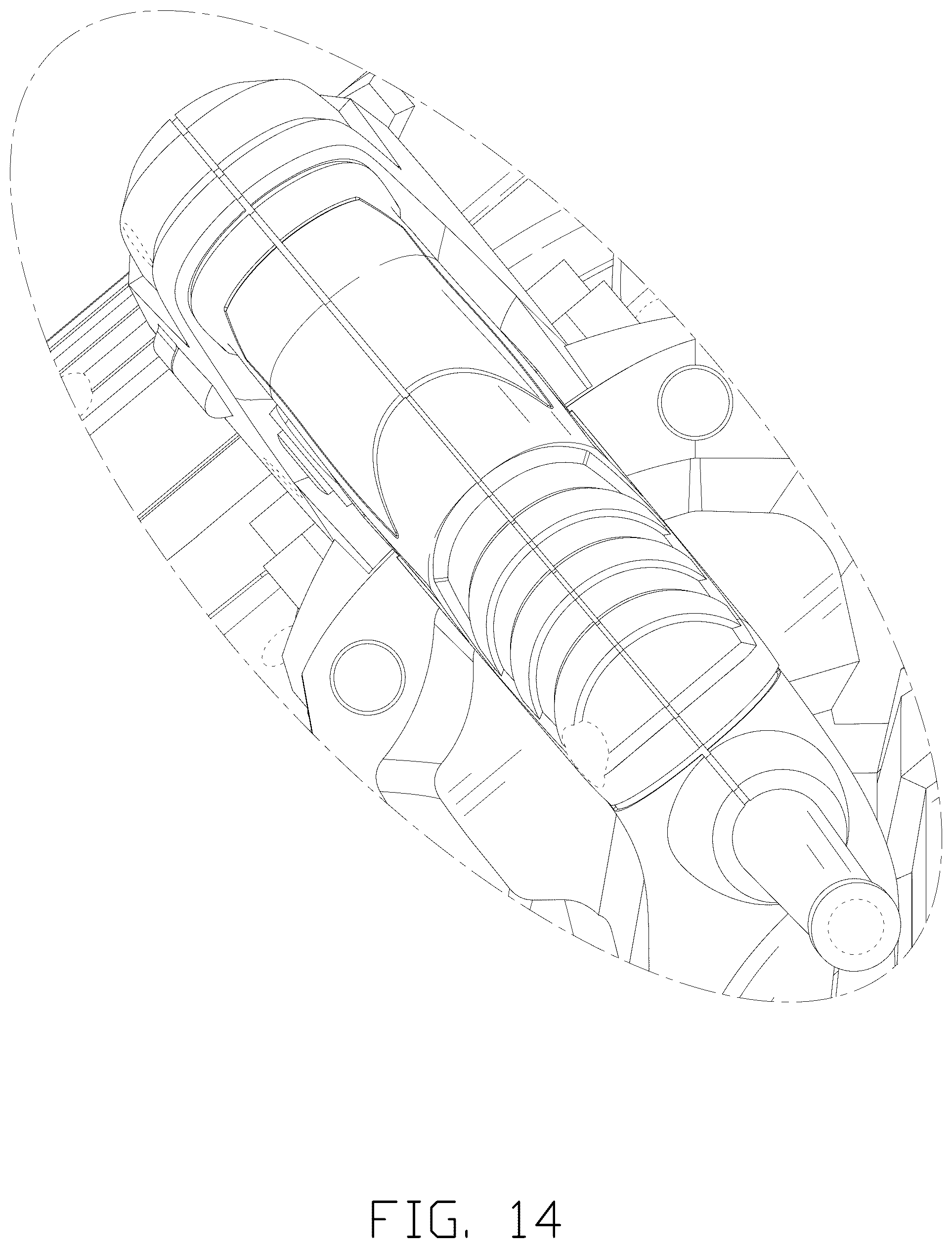 Patent USD1043298 Figure 14 – Metal cutting machine