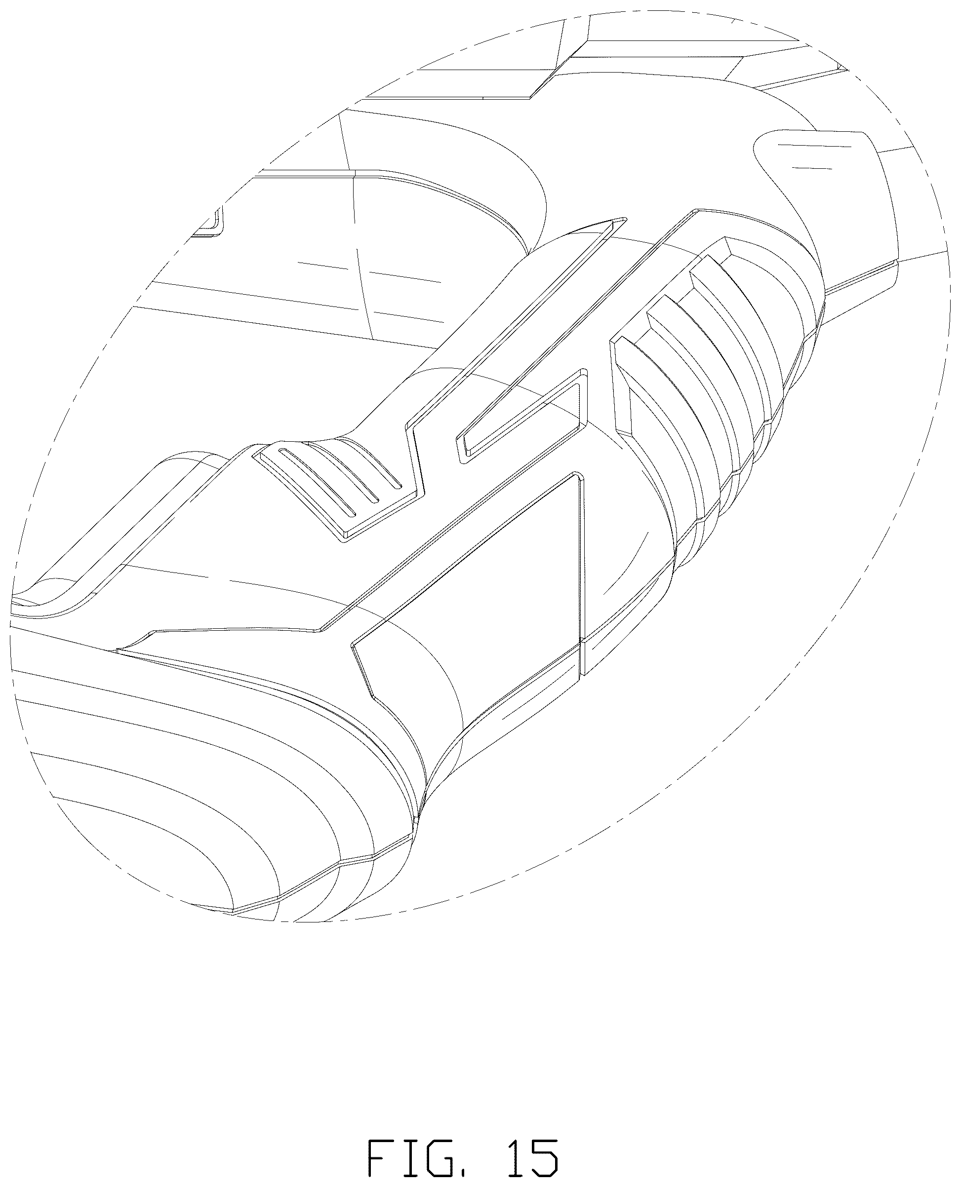 Patent USD1043298 Figure 15 – Metal cutting machine