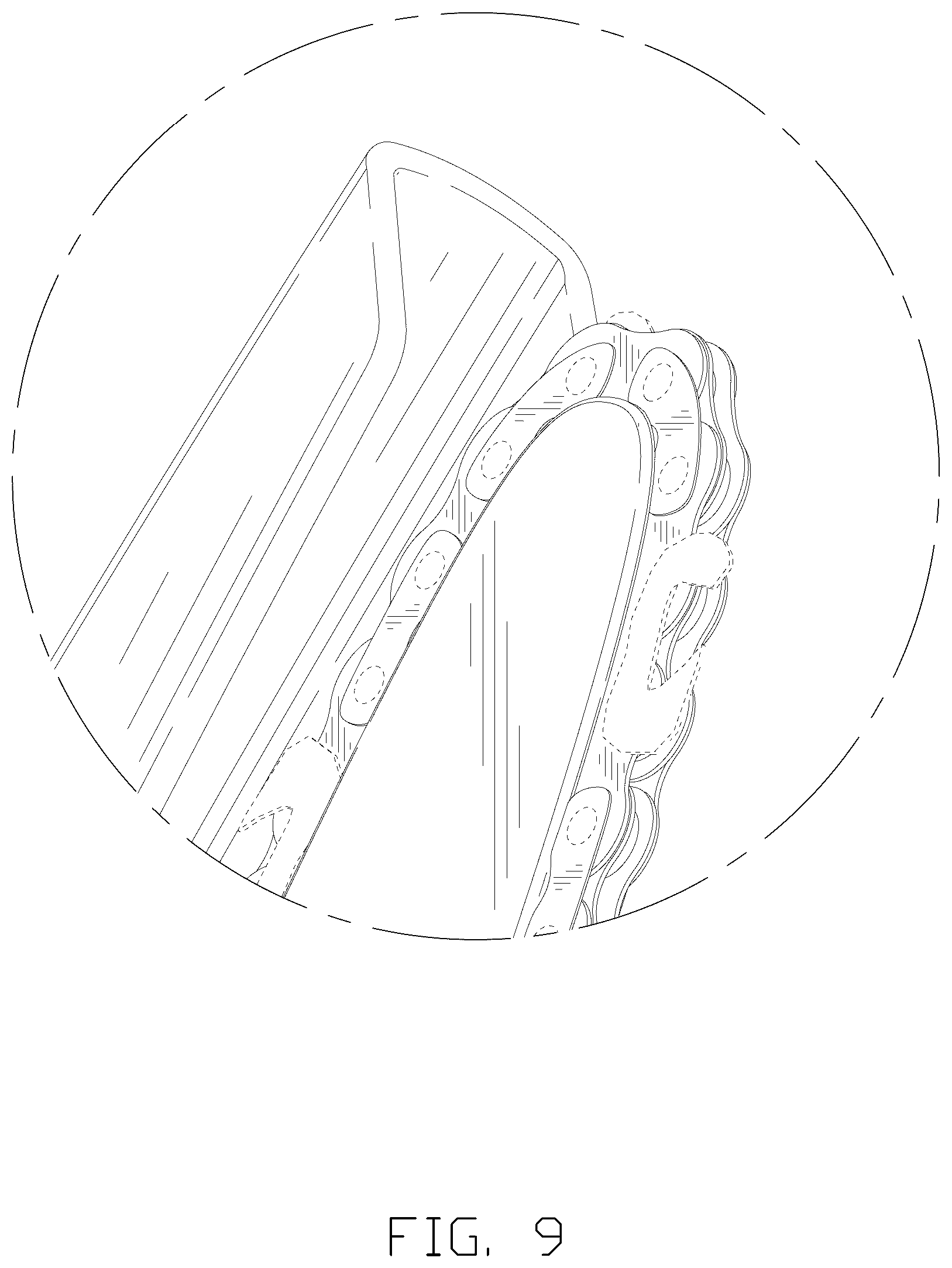 Patent USD1043299 Figure 9 – Chainsaw