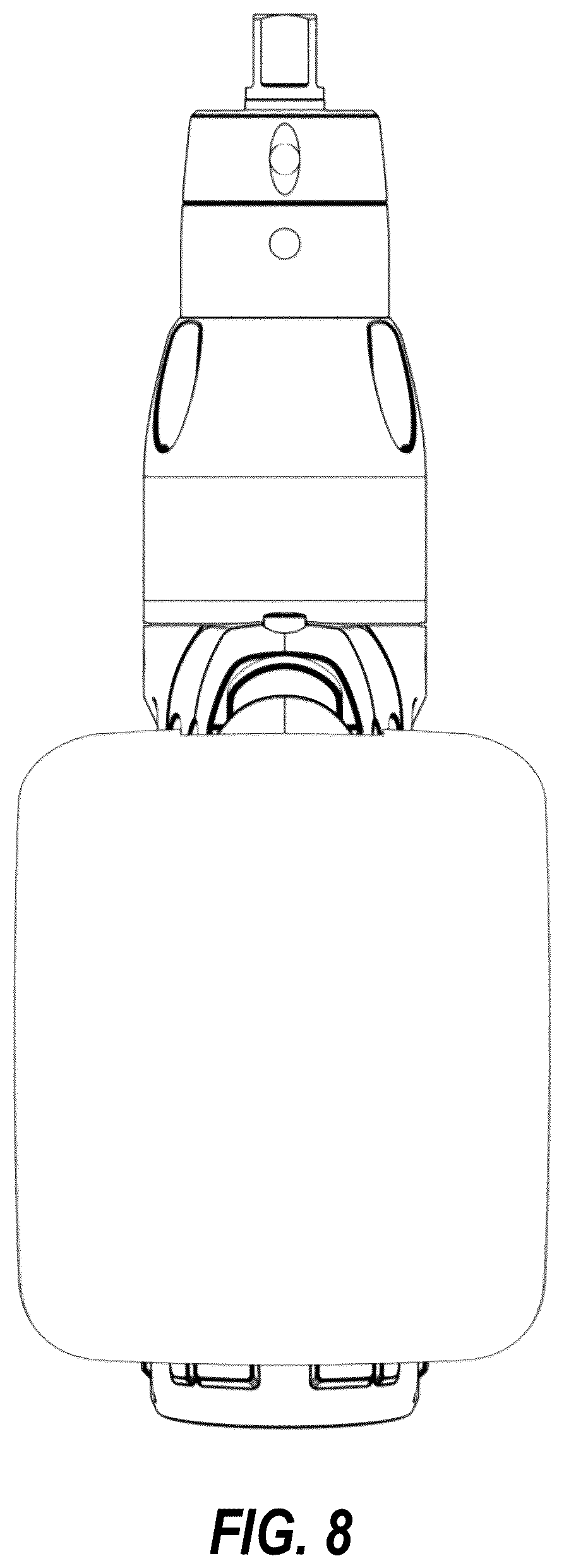Patent USD1043300 Figure 8 – Power tool