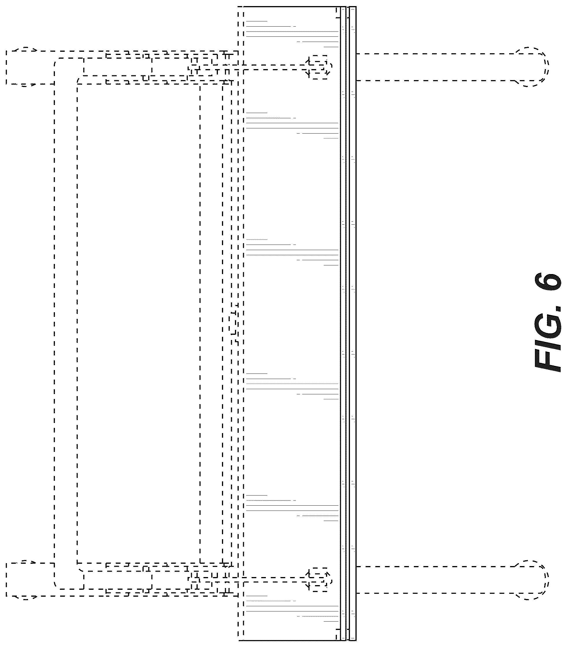 Patent USD1043301 Figure 6 – Apparatus for partitioning construction materials