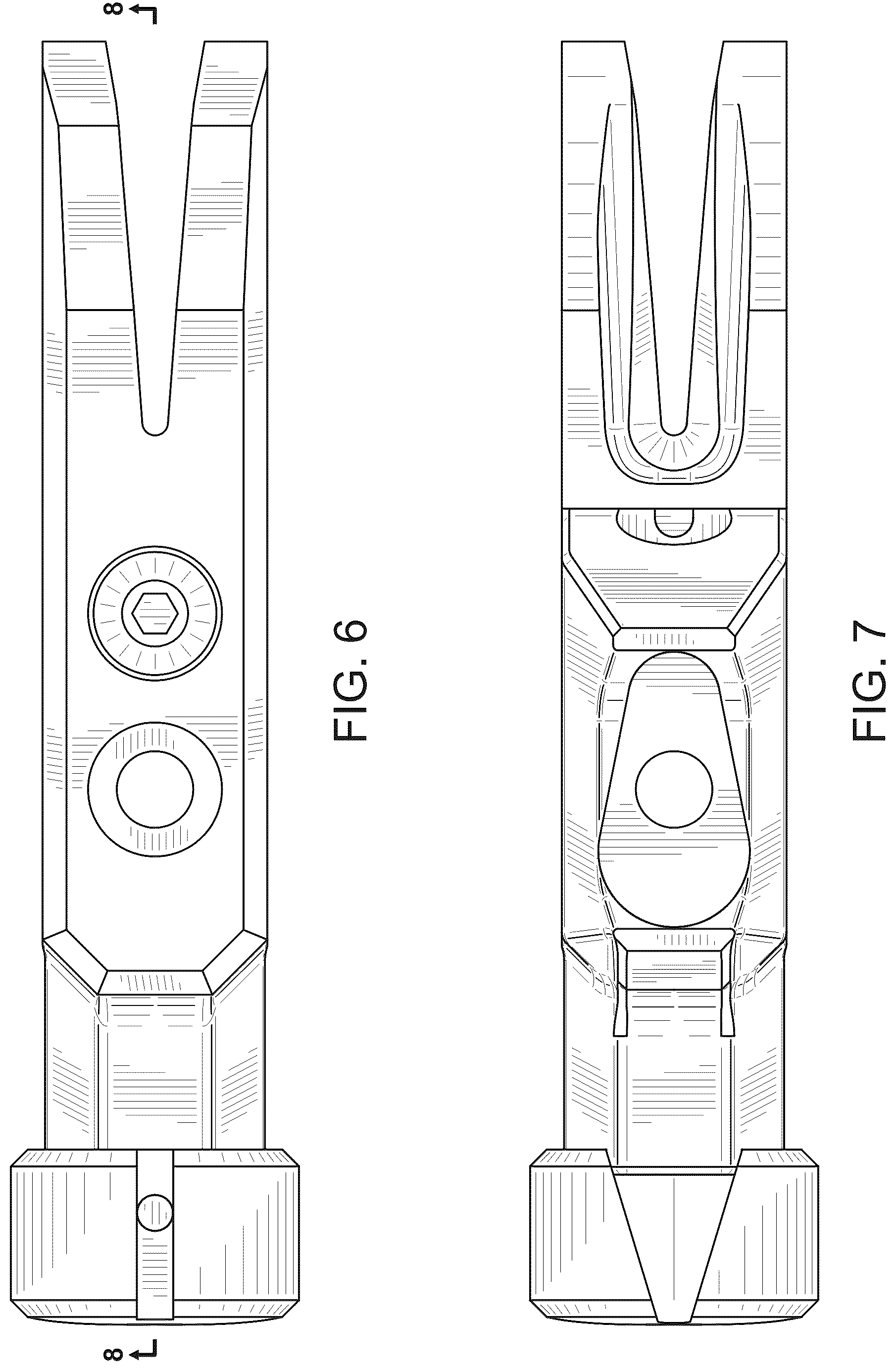 Patent USD1043302 Figure 5 – Hammer head