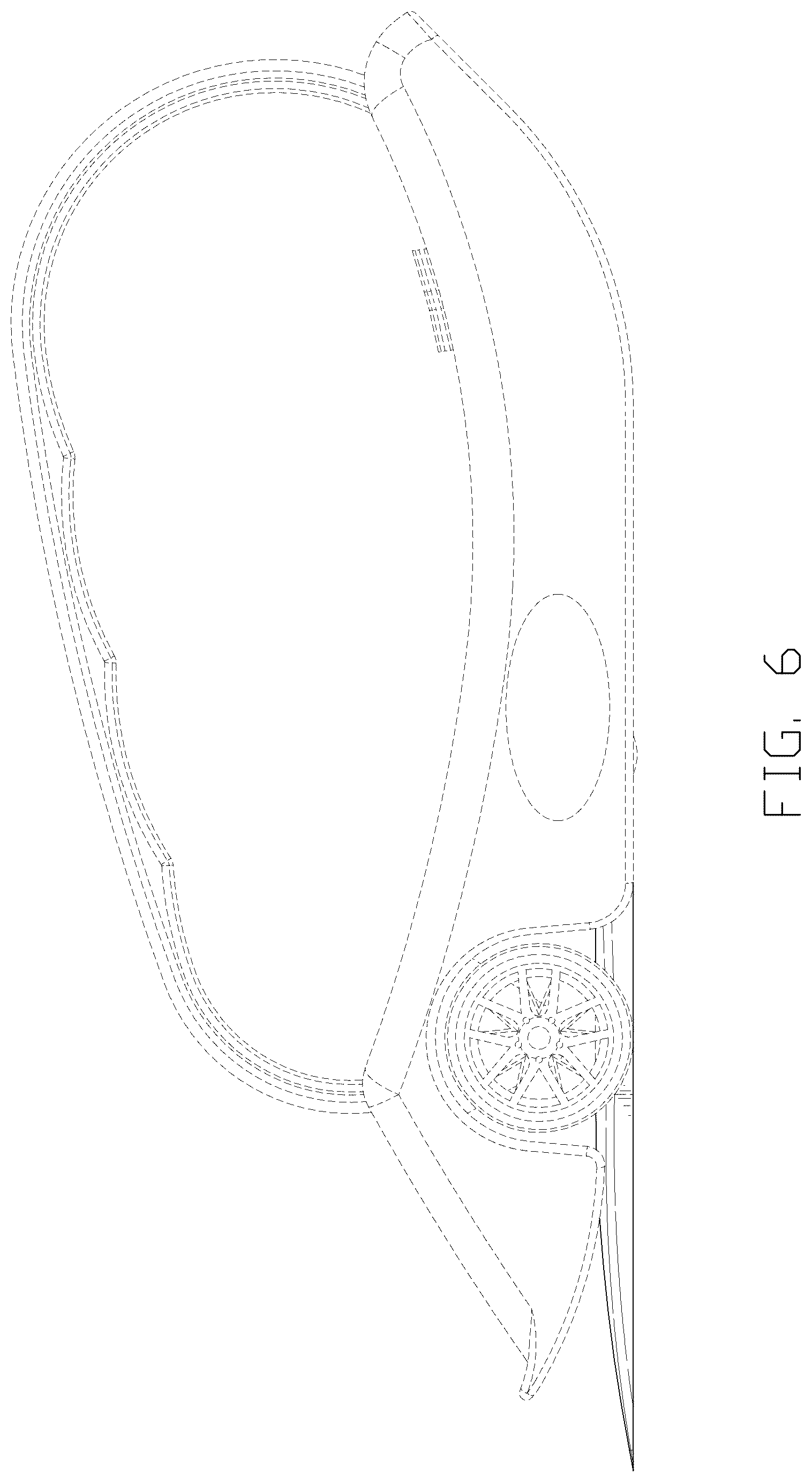 Patent USD1043303 Figure 6 – Paper cutter