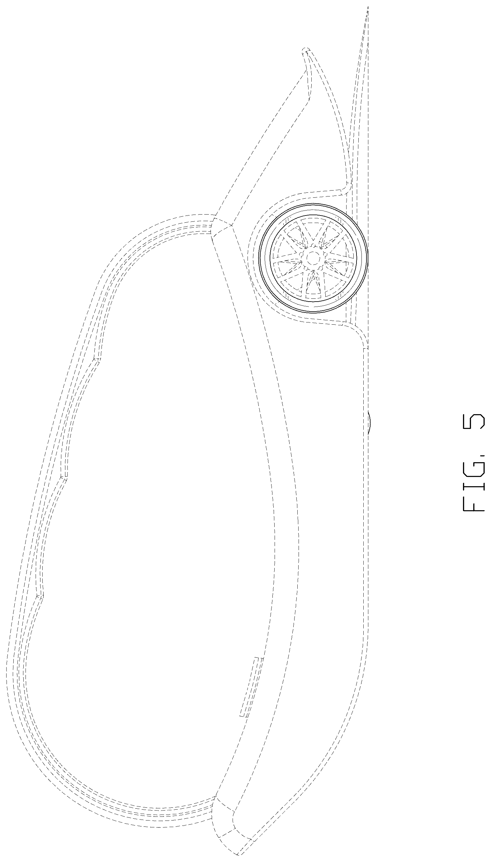 Patent USD1043304 Figure 5 – Paper cutter