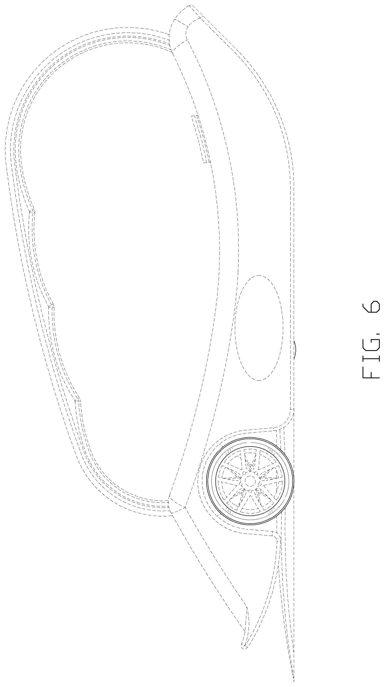 Patent USD1043304 Figure 6 – Paper cutter