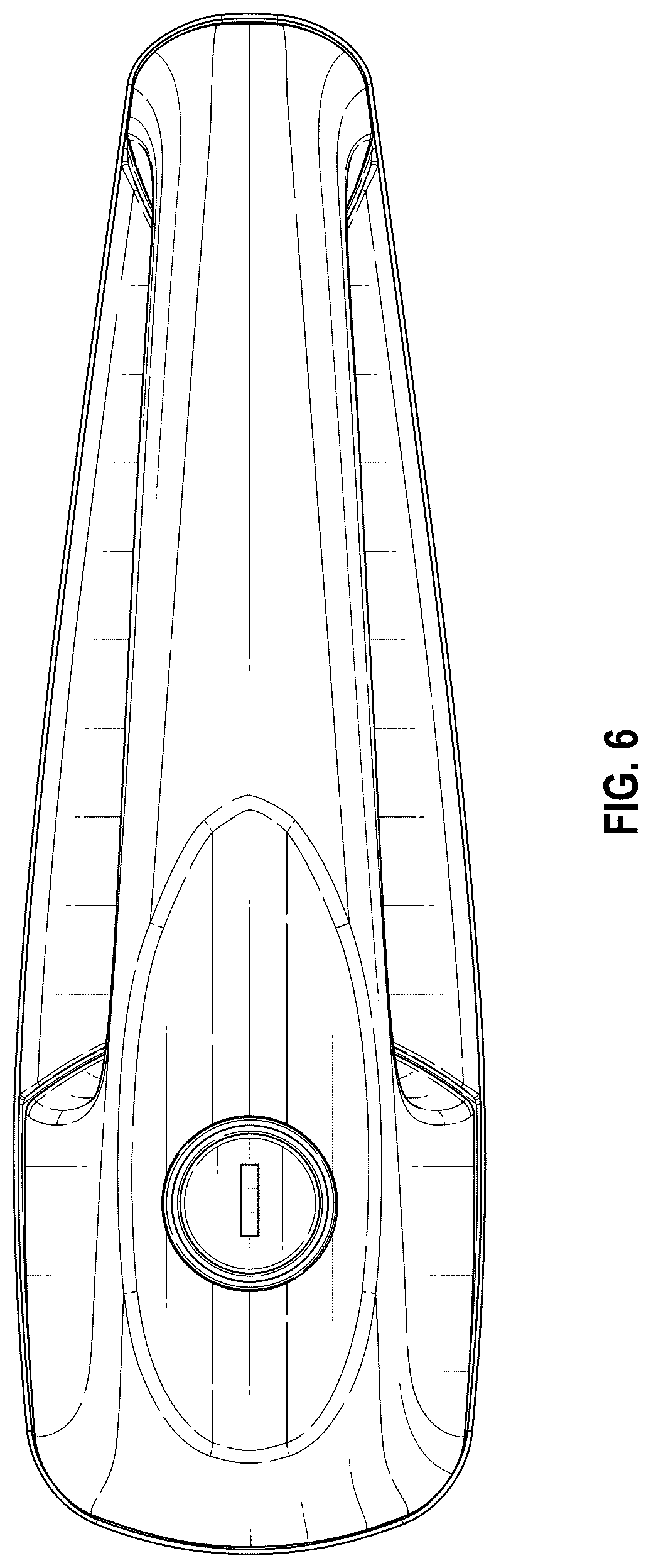 Patent USD1043306 Figure 5 – Push button handle