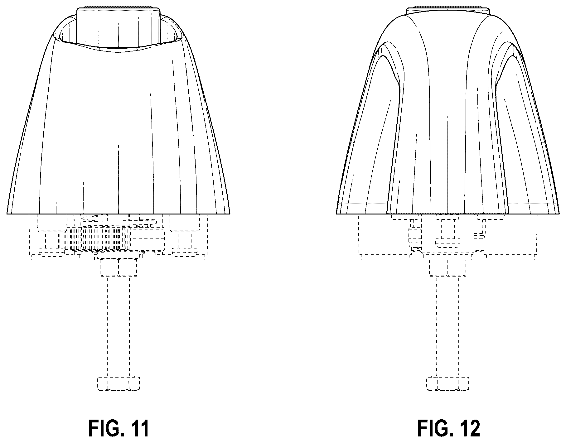 Patent USD1043306 Figure 10 – Push button handle