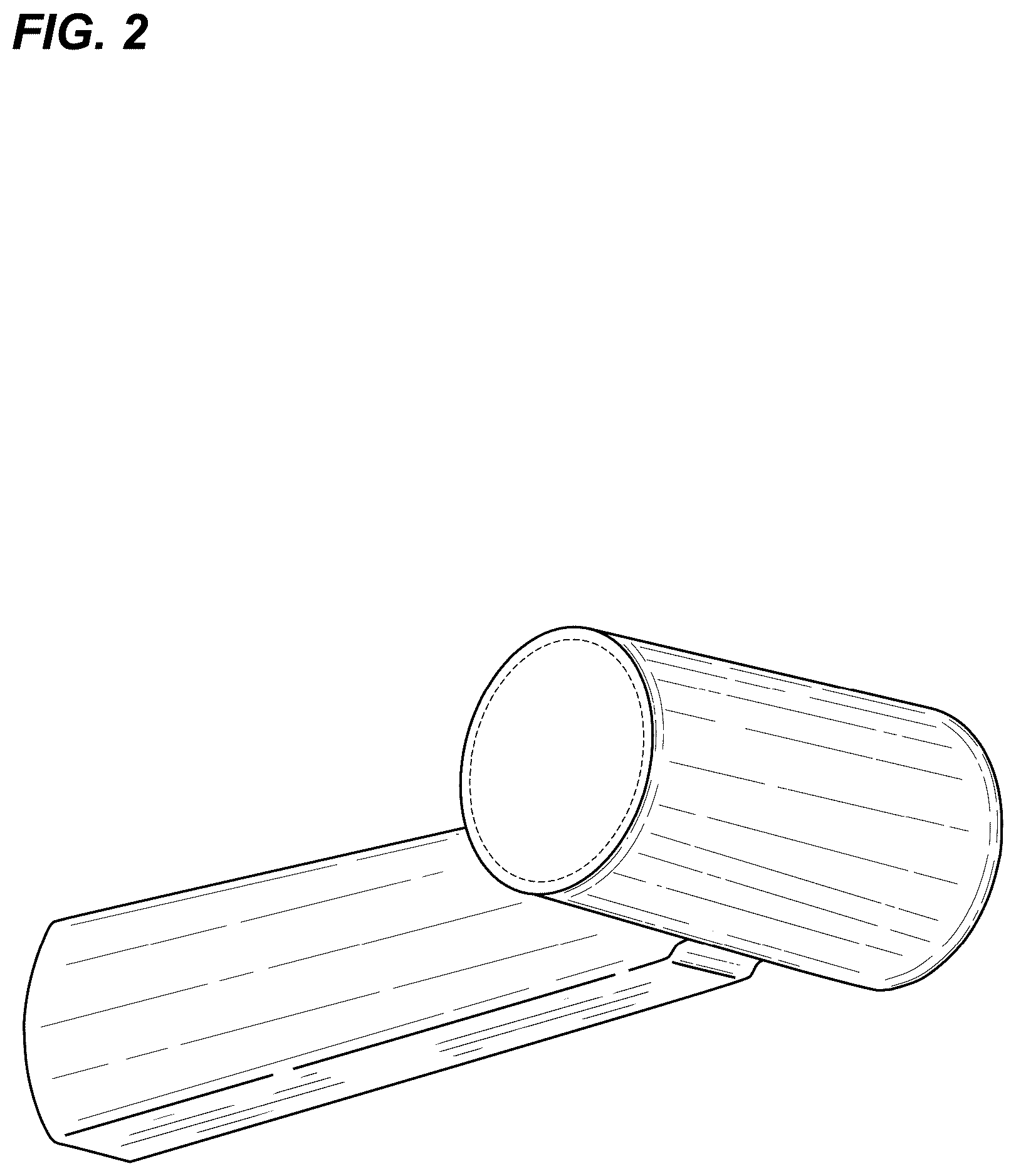 Patent USD1043307 Figure 2 – Lever