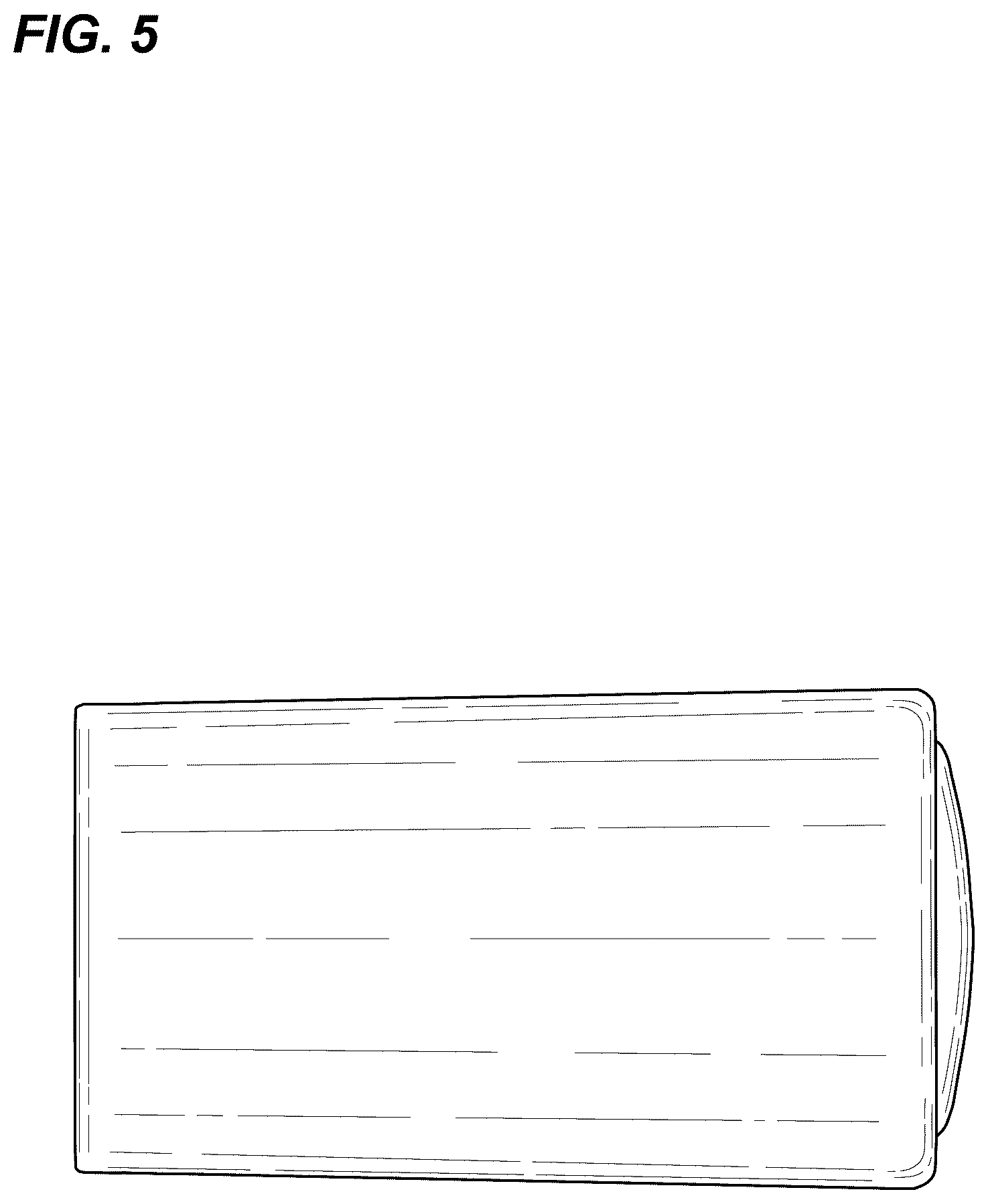 Patent USD1043307 Figure 5 – Lever
