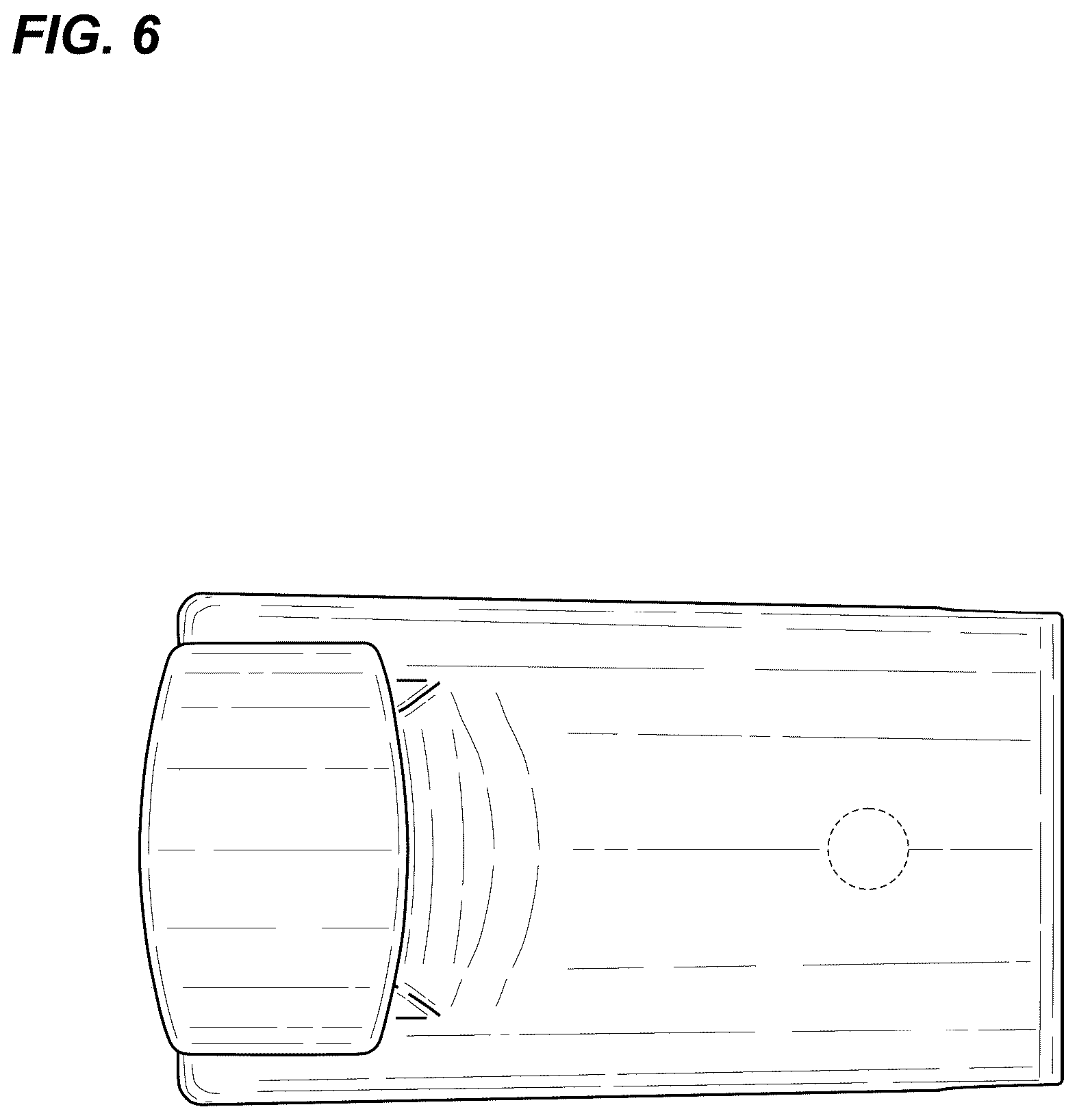 Patent USD1043307 Figure 6 – Lever