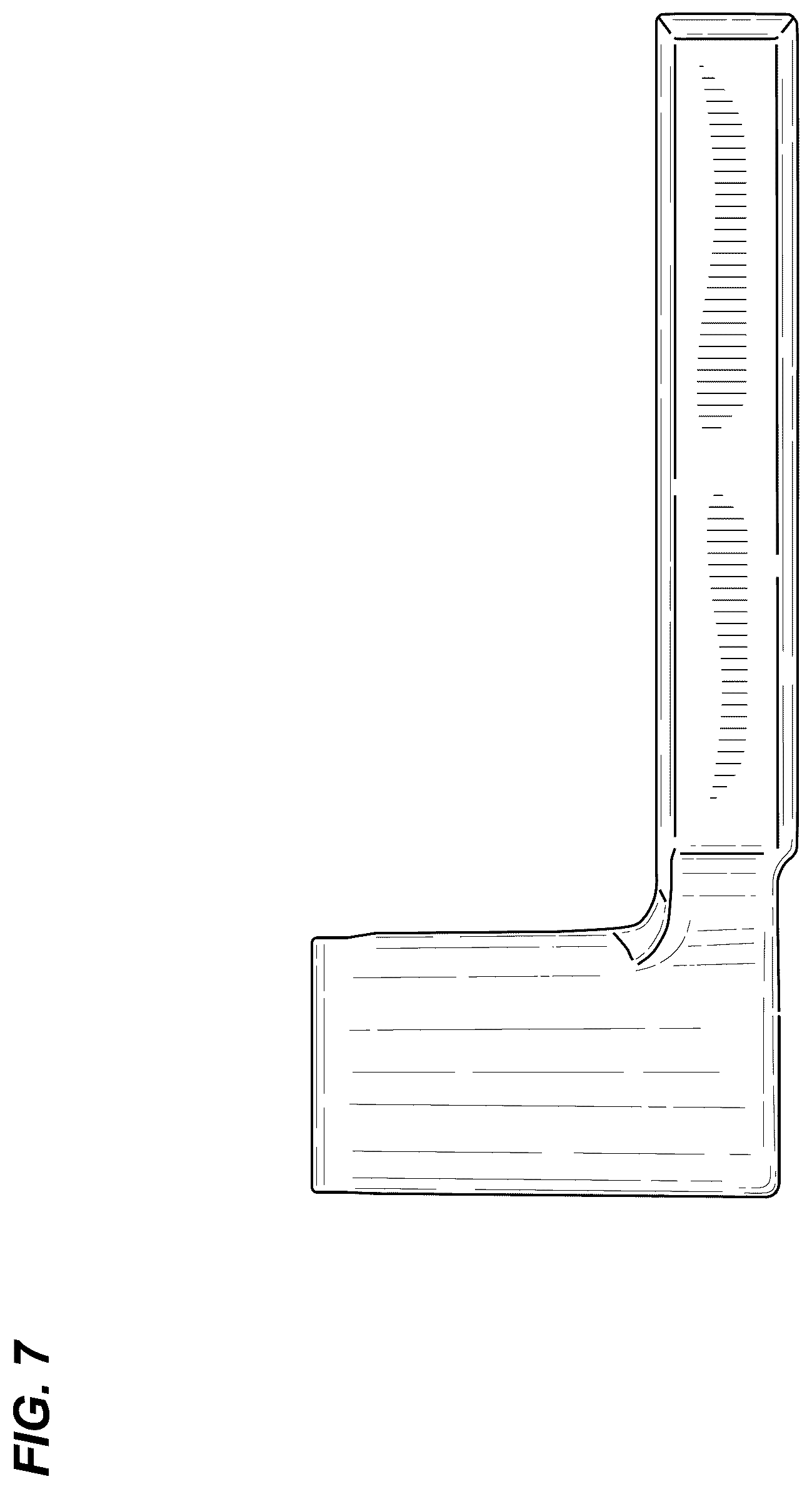 Patent USD1043307 Figure 7 – Lever