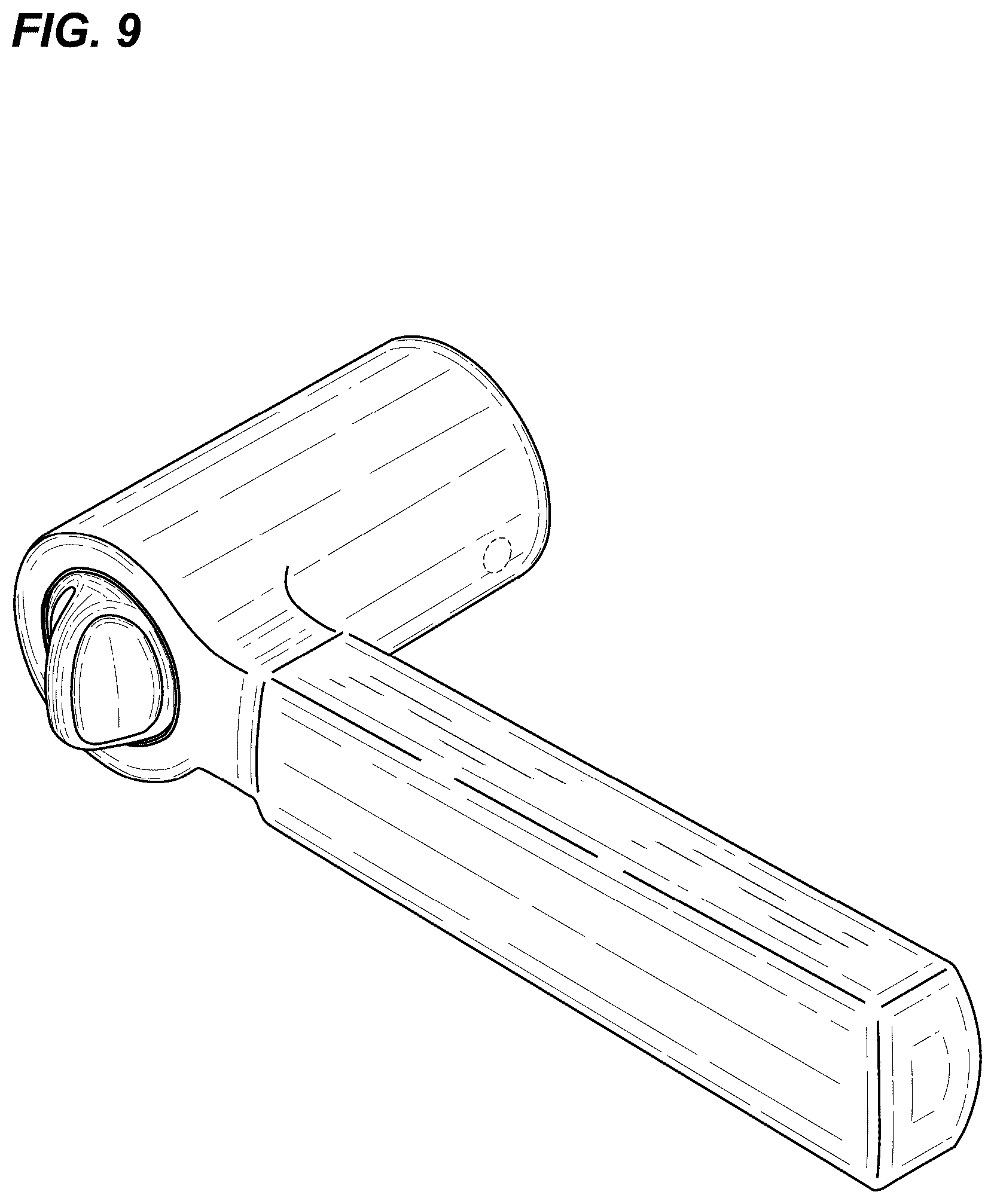 Patent USD1043307 Figure 9 – Lever