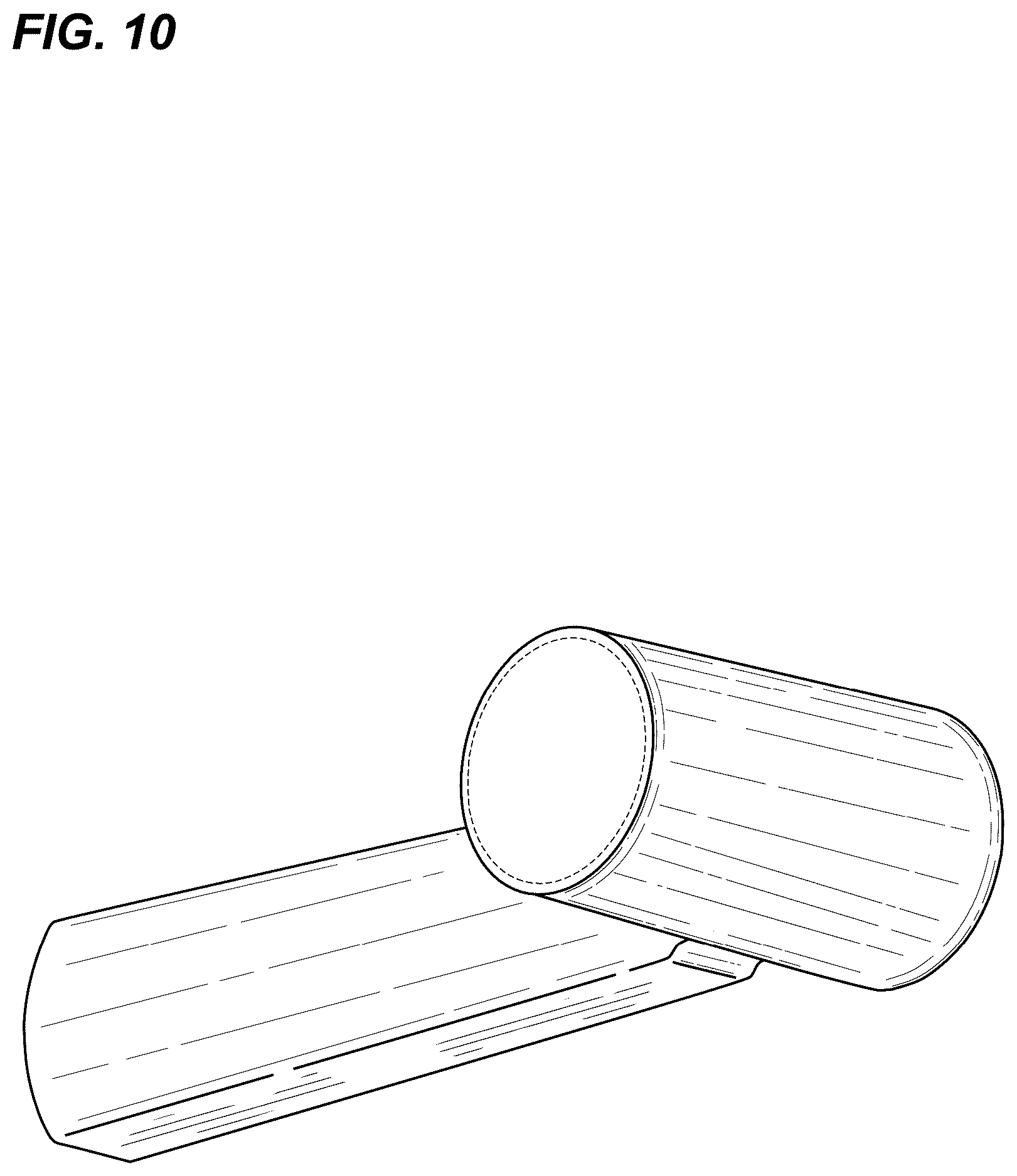 Patent USD1043307 Figure 10 – Lever