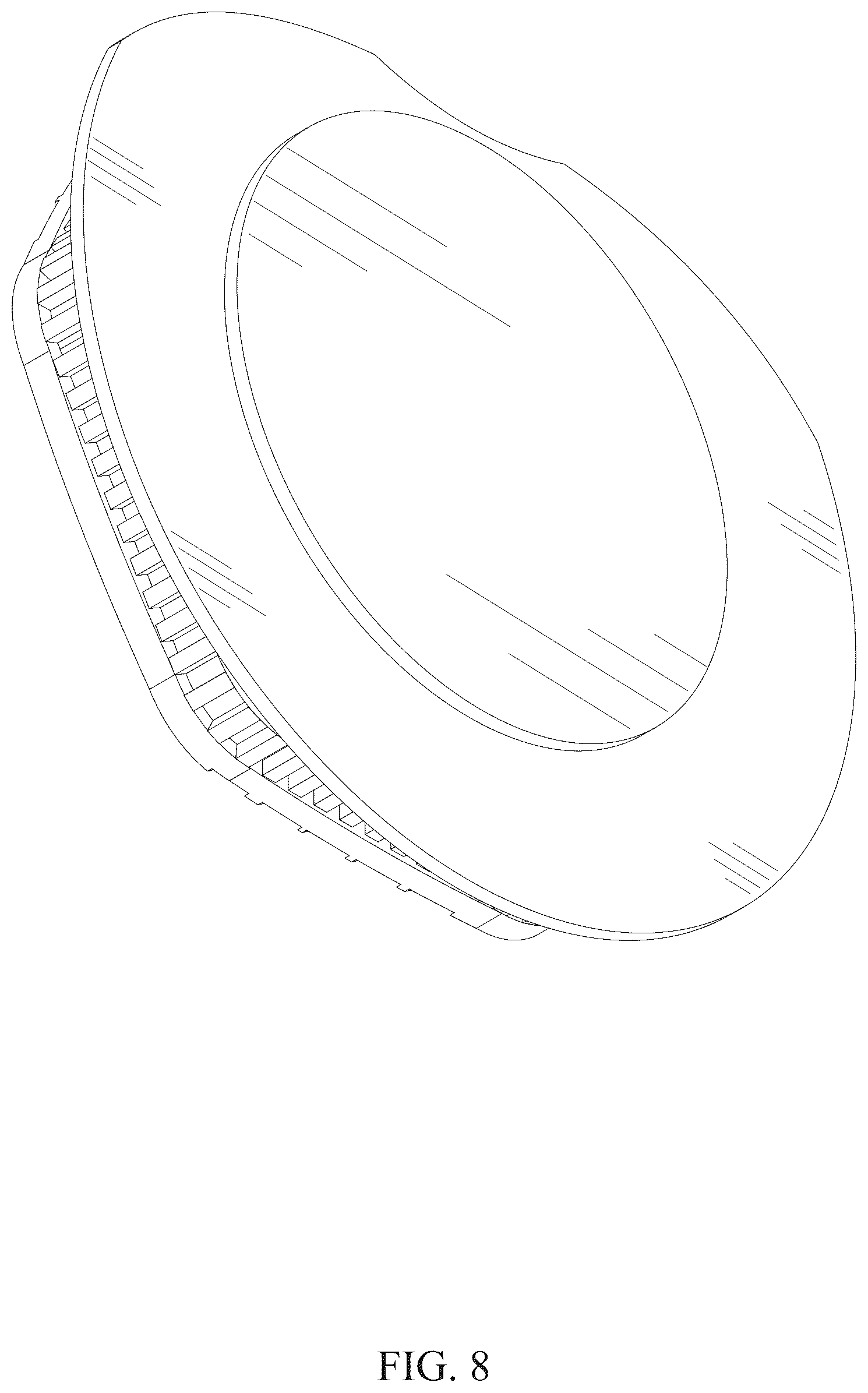 Patent USD1043308 Figure 8 – Knob