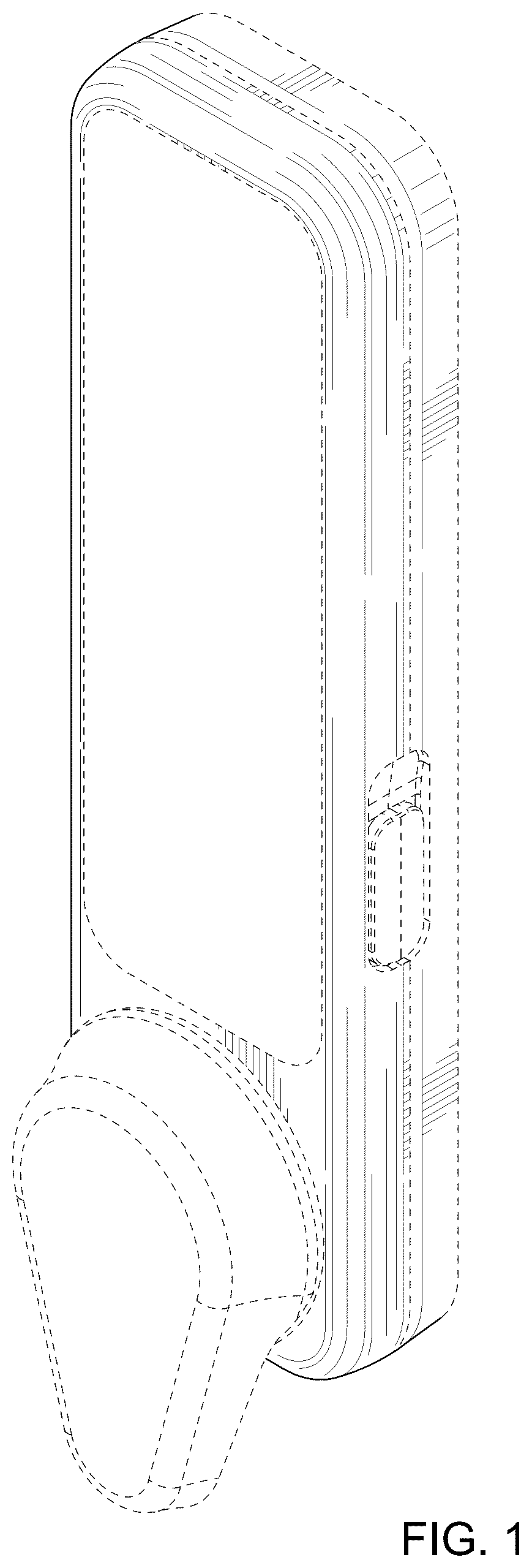 Patent USD1043309 Figure 1 – Latch actuator
