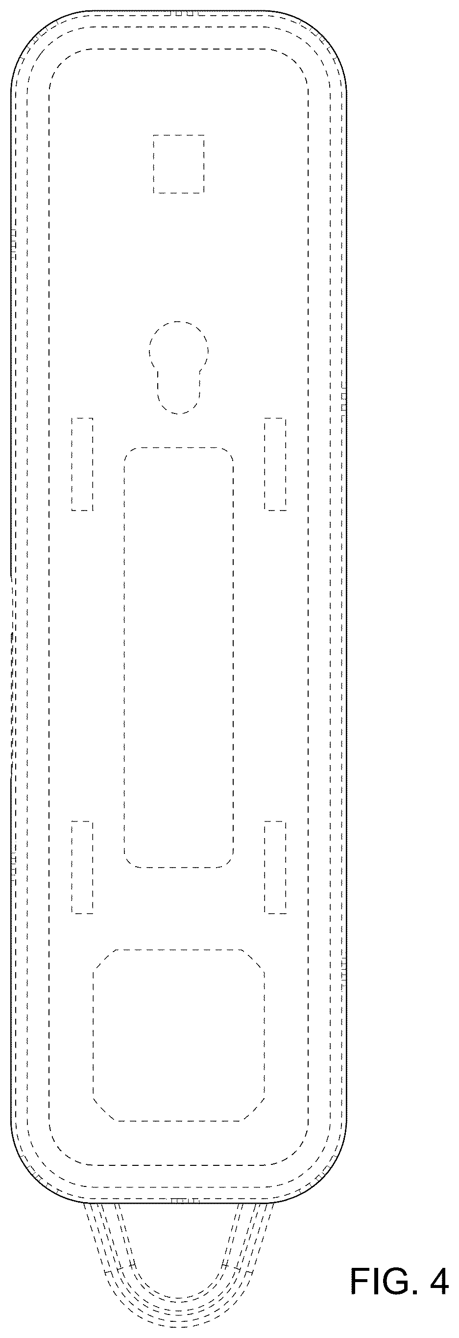 Patent USD1043309 Figure 4 – Latch actuator