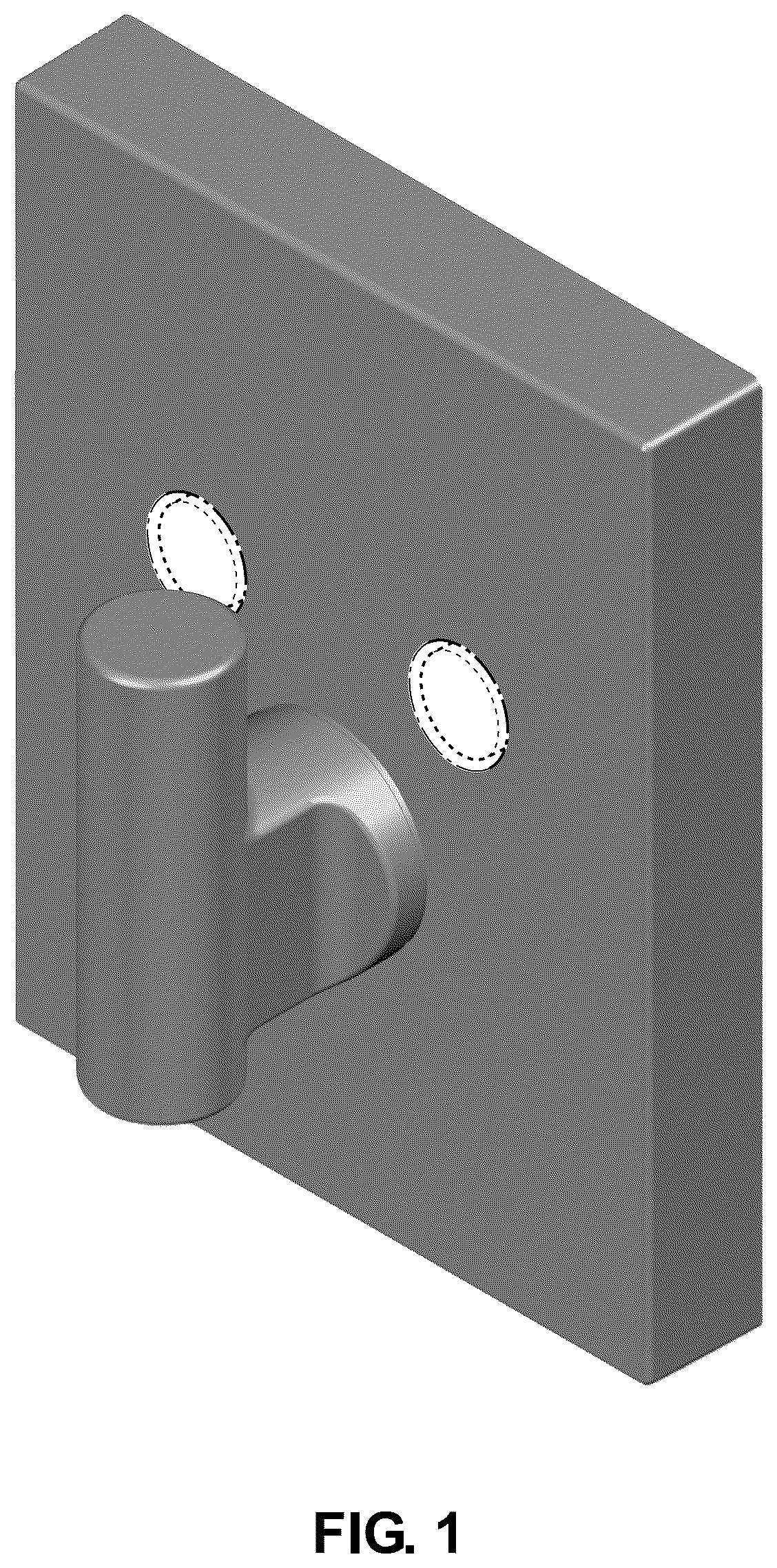 Patent USD1043310 Figure 1 – Deadbolt