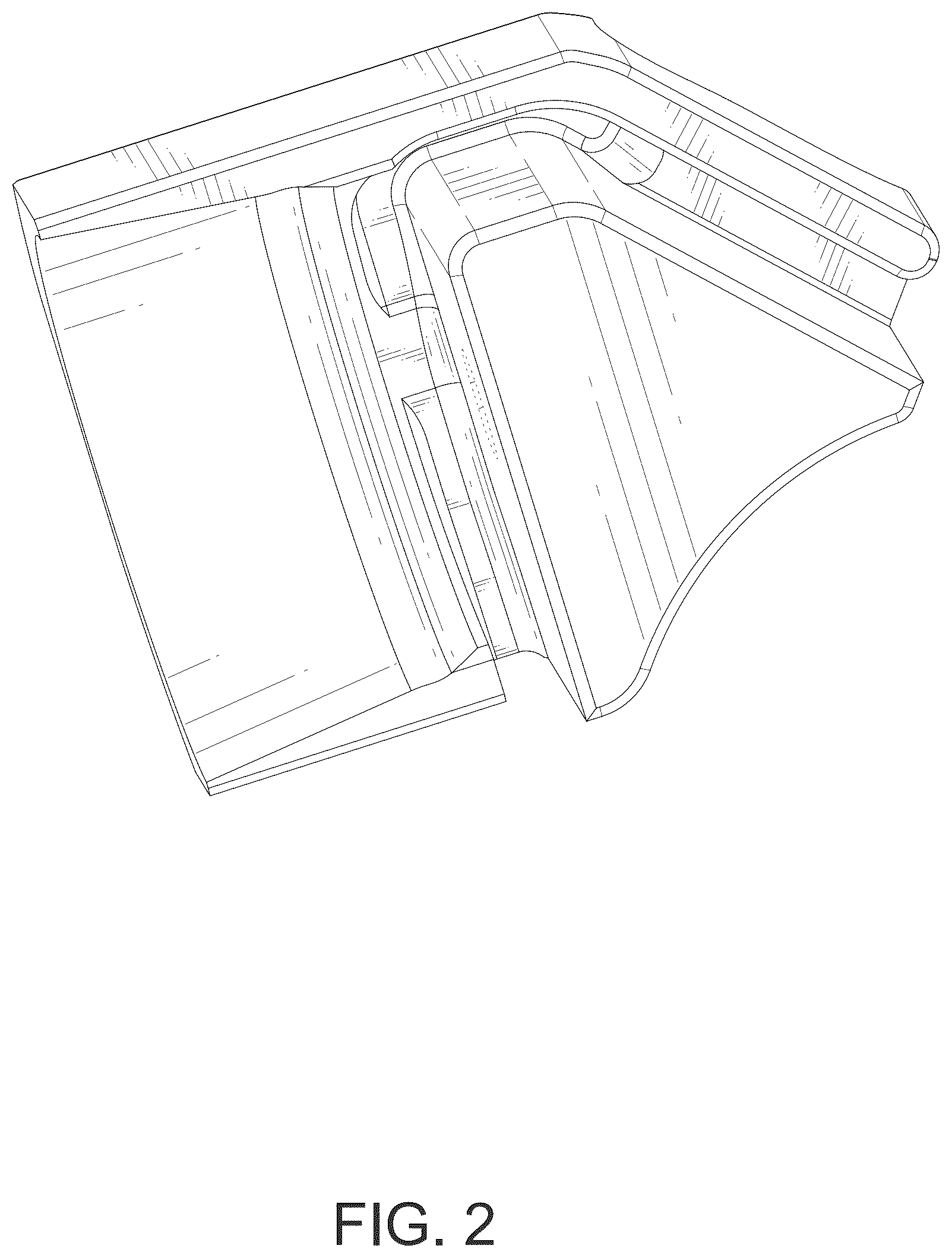 Patent USD1043311 Figure 2 – Tailgate lock